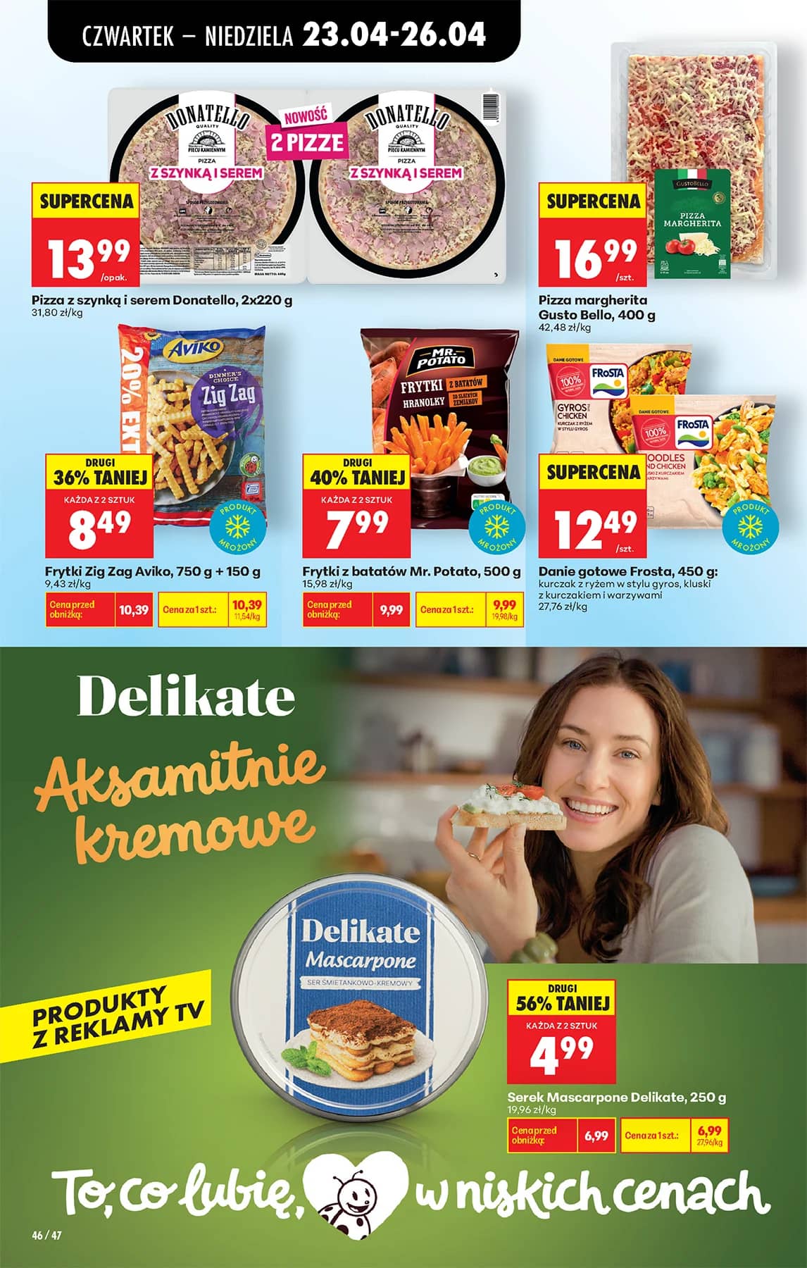 Biedronka - Codziennie niskie ceny P - oferta od 23.04 68 puslapis