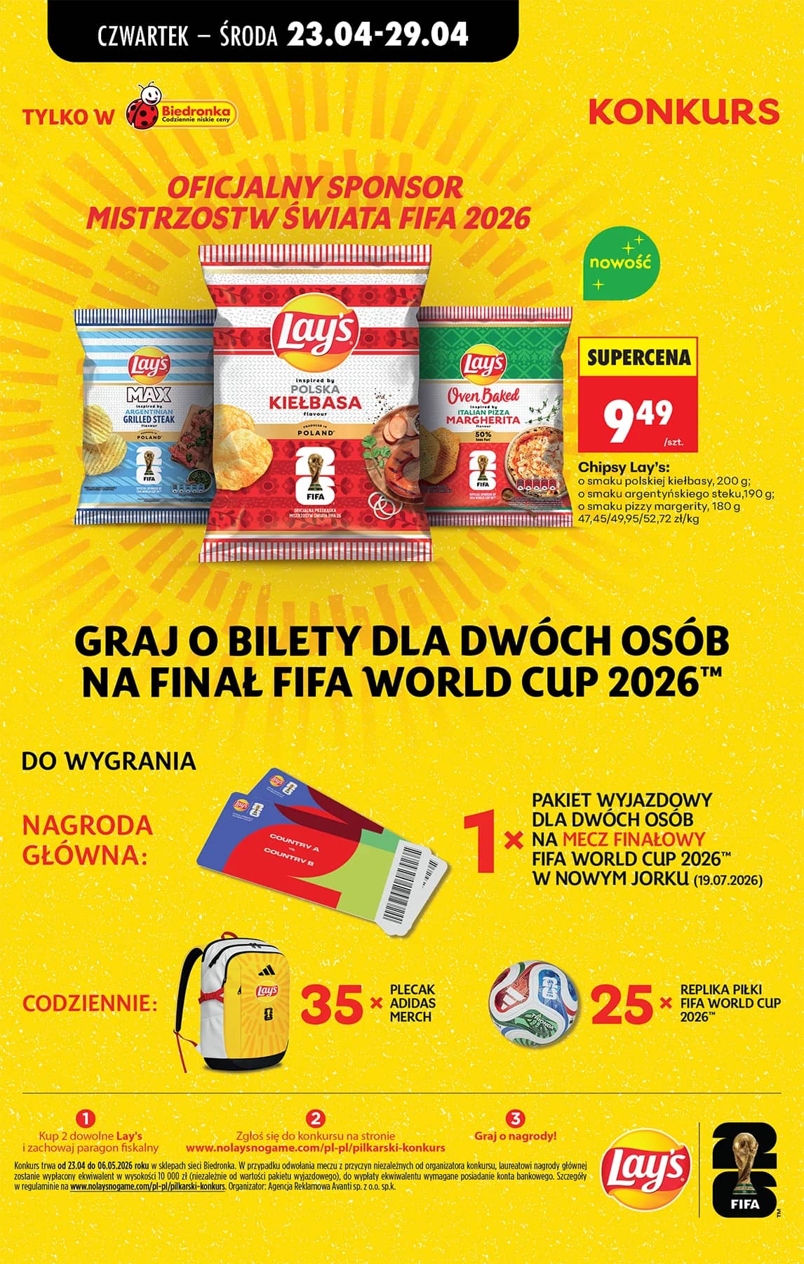 Biedronka - Codziennie niskie ceny P - oferta od 23.04 75 puslapis