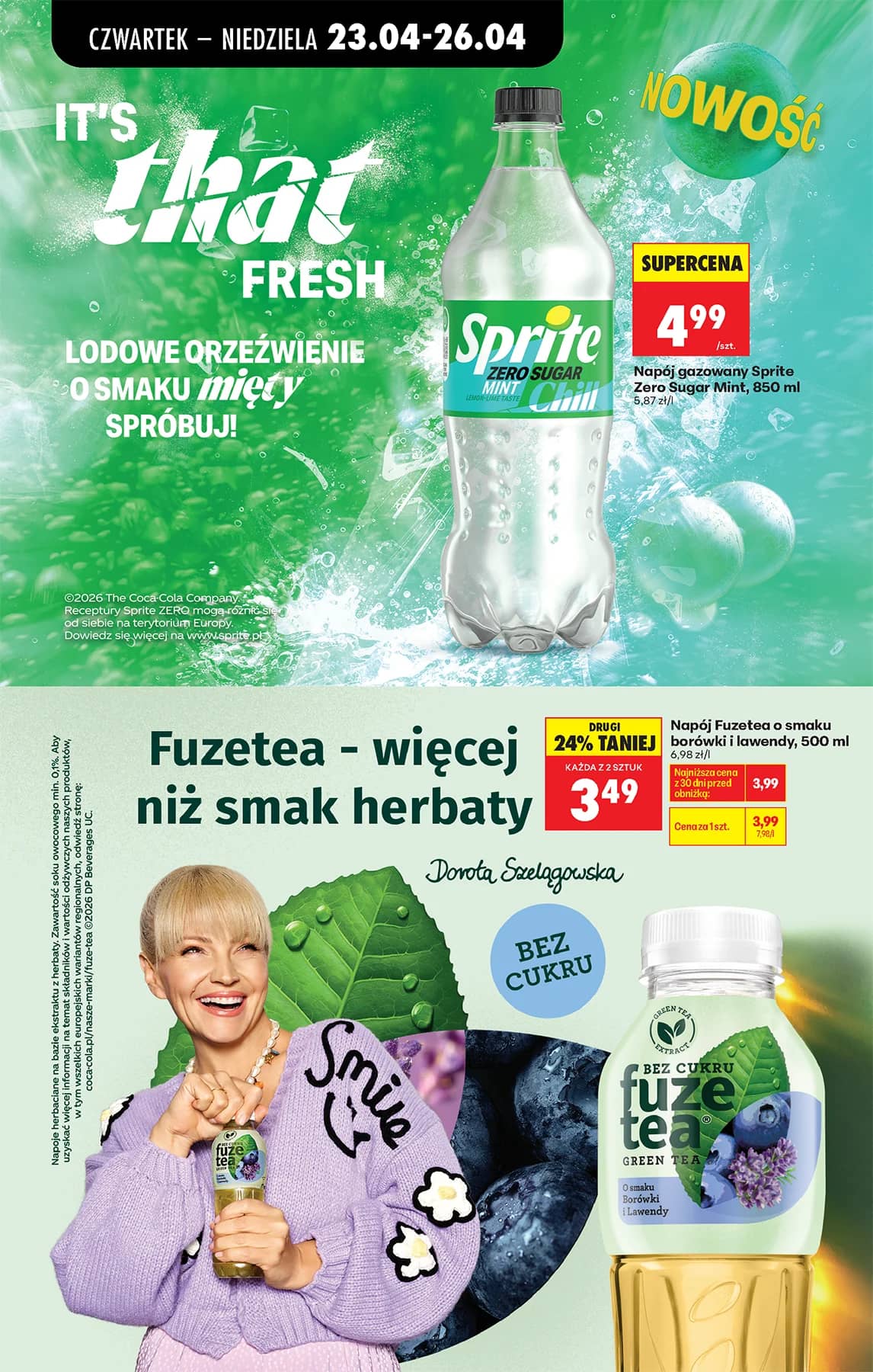 Biedronka - Codziennie niskie ceny P - oferta od 23.04 96 puslapis