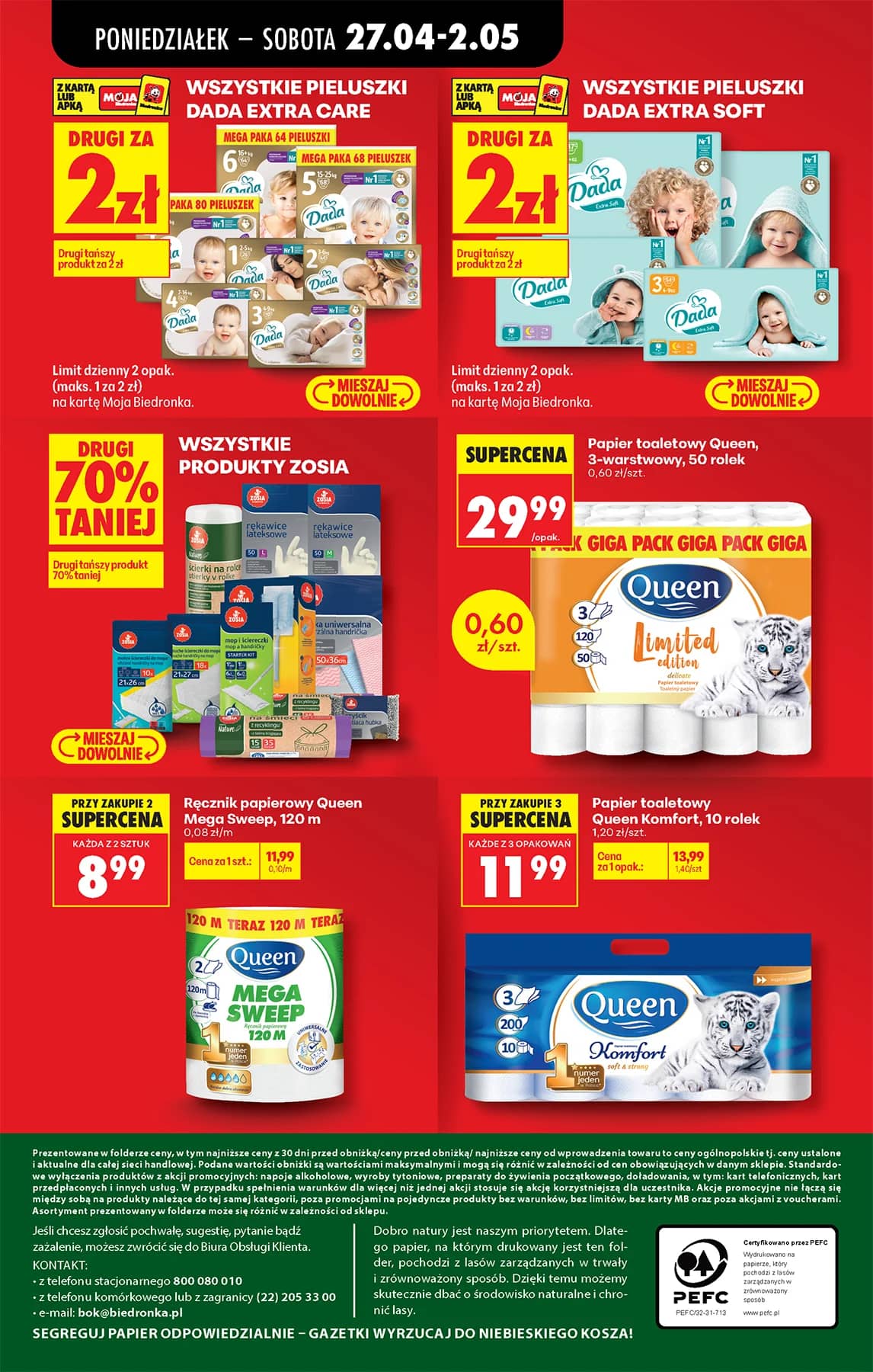 Biedronka - Biedronki niskie ceny P oferta od 27.04 104 puslapis