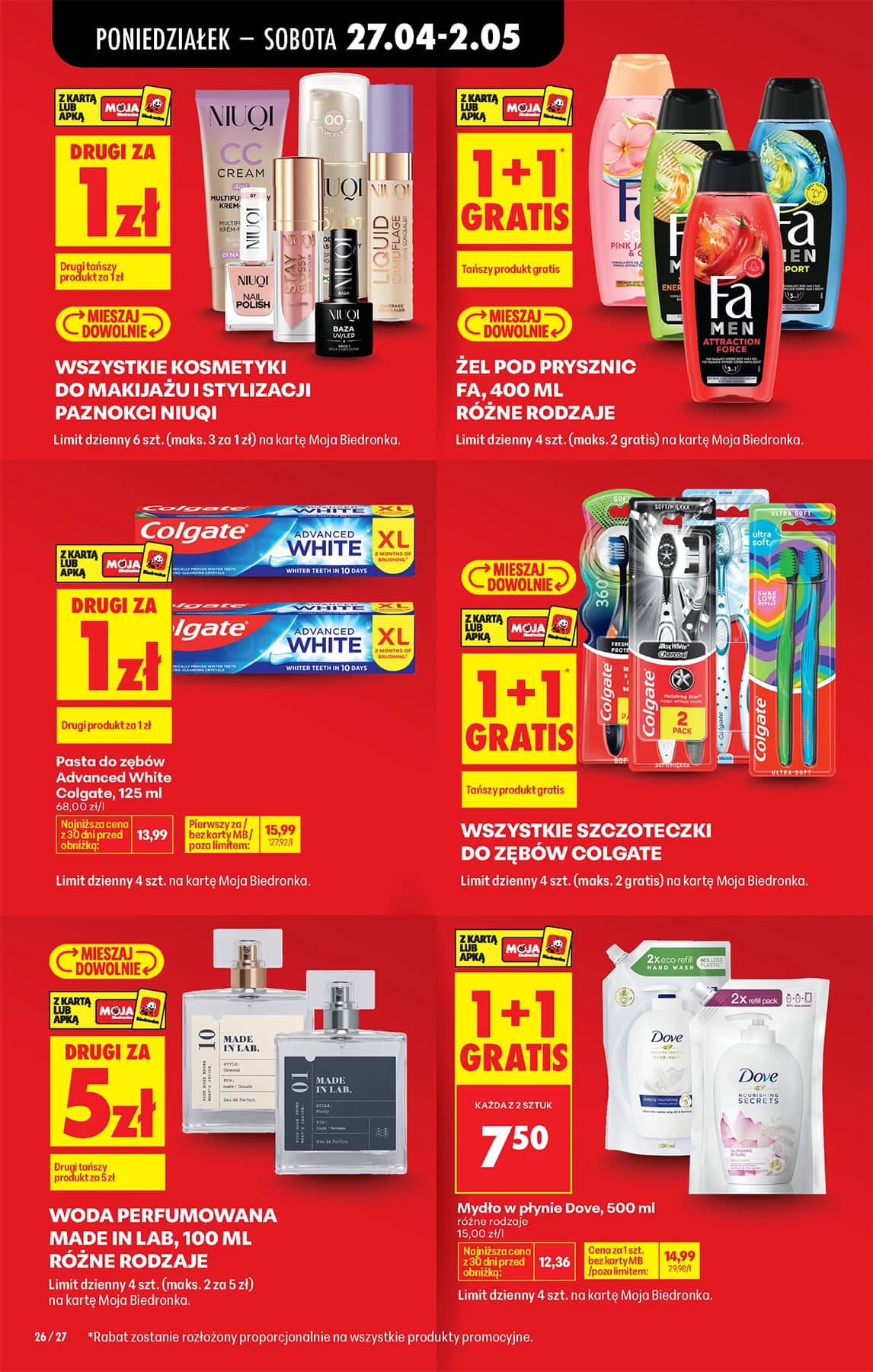 Biedronka - Biedronki niskie ceny P oferta od 27.04 44 puslapis