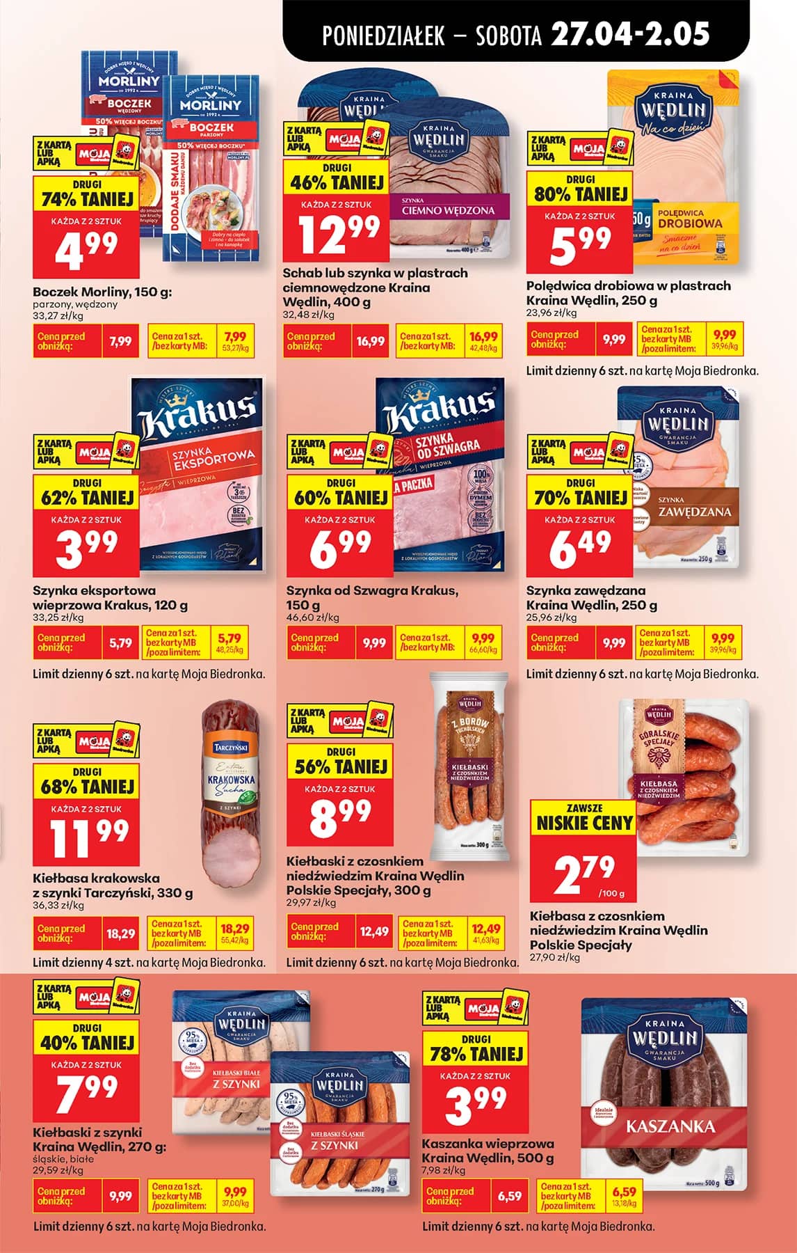 Biedronka - Biedronki niskie ceny P oferta od 27.04 55 puslapis