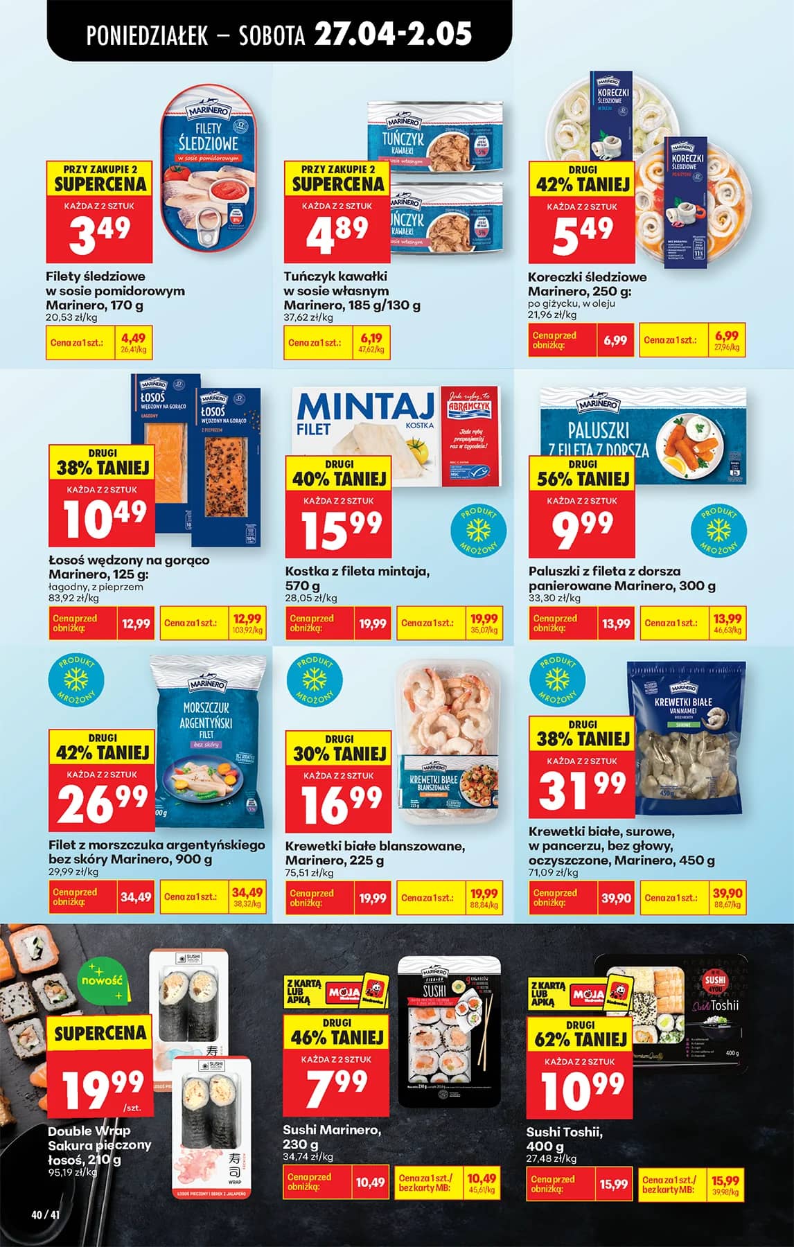 Biedronka - Biedronki niskie ceny P oferta od 27.04 58 puslapis