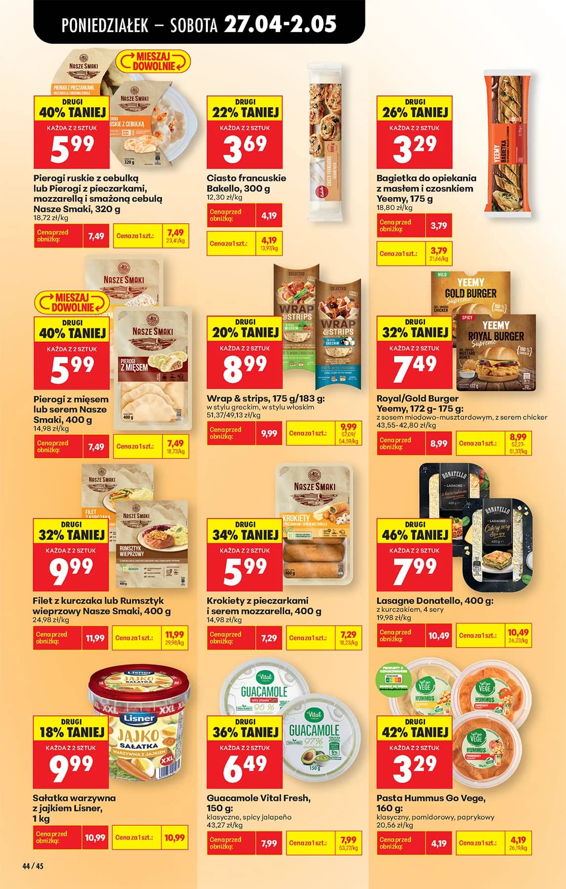 Biedronka - Biedronki niskie ceny P oferta od 27.04 62 puslapis