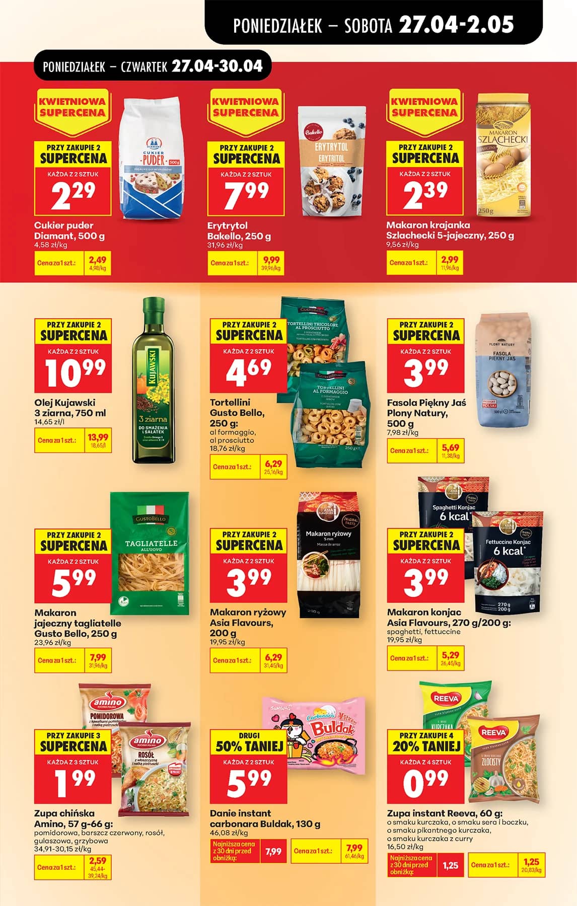 Biedronka - Biedronki niskie ceny P oferta od 27.04 63 puslapis