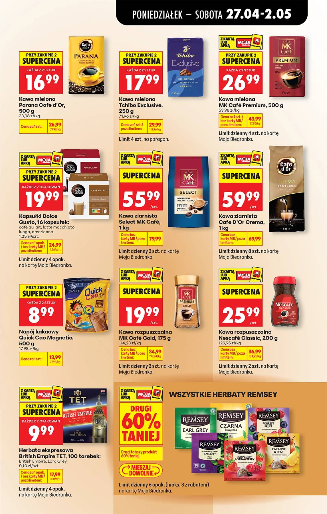 Biedronka - Biedronki niskie ceny P oferta od 27.04 69 puslapis