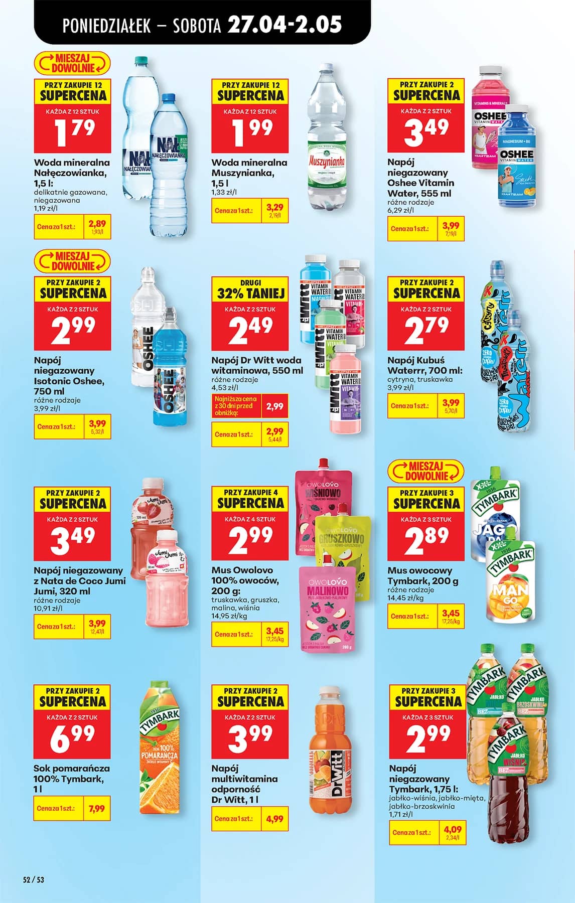 Biedronka - Biedronki niskie ceny P oferta od 27.04 70 puslapis