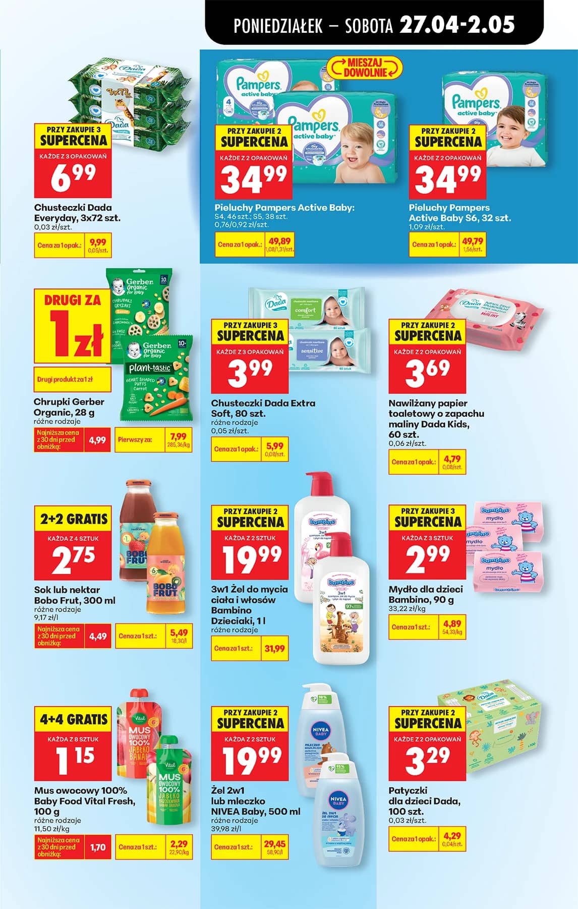 Biedronka - Biedronki niskie ceny P oferta od 27.04 77 puslapis