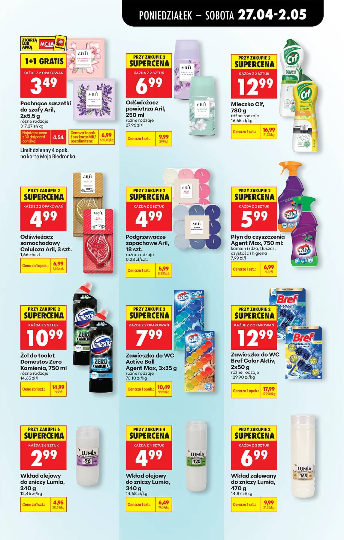 Biedronka - Biedronki niskie ceny P oferta od 27.04 79 puslapis