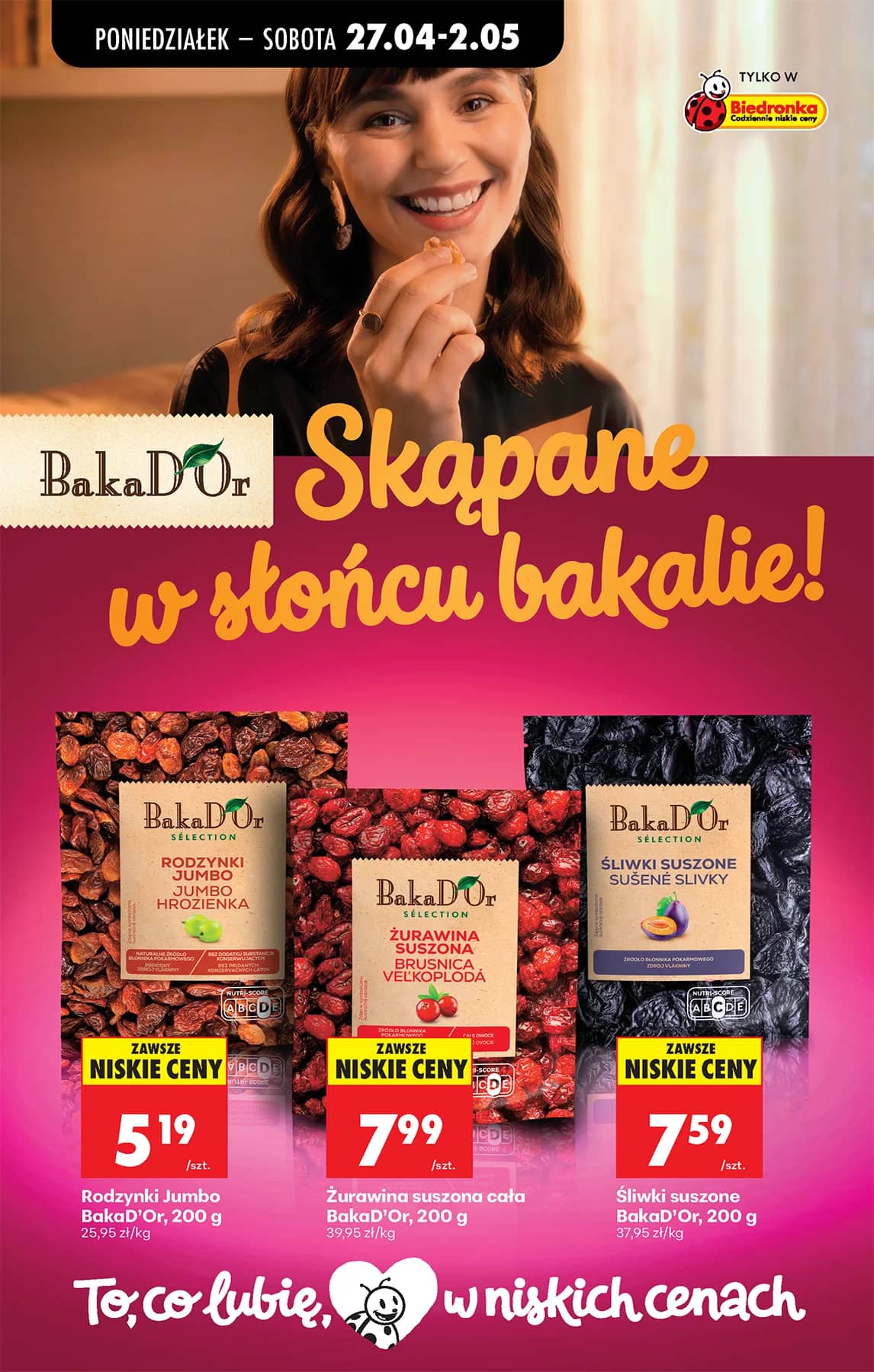 Biedronka - Biedronki niskie ceny P oferta od 27.04 84 puslapis