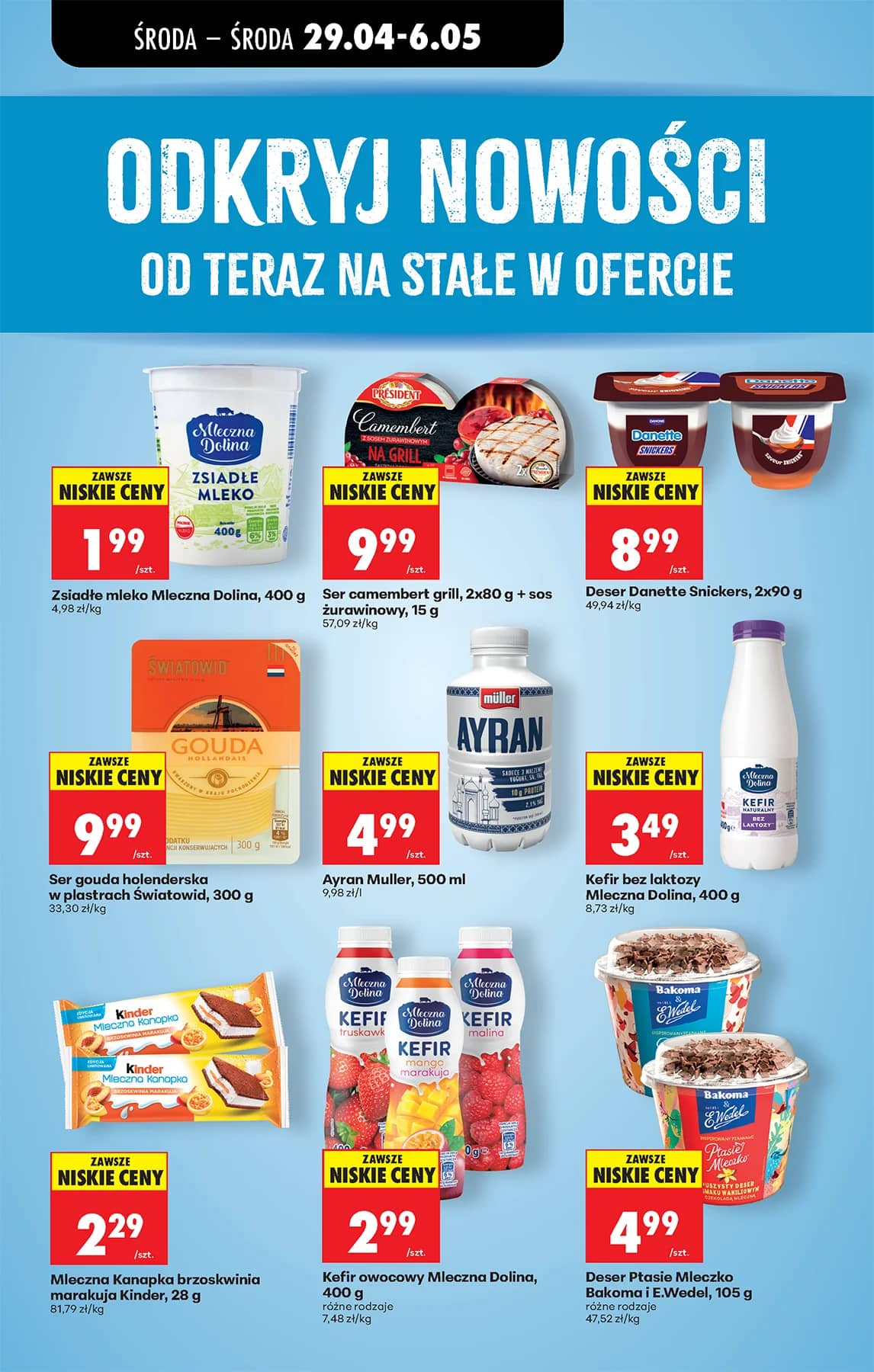 Biedronka - Codziennie niskie ceny P - oferta od 29.04 13 puslapis