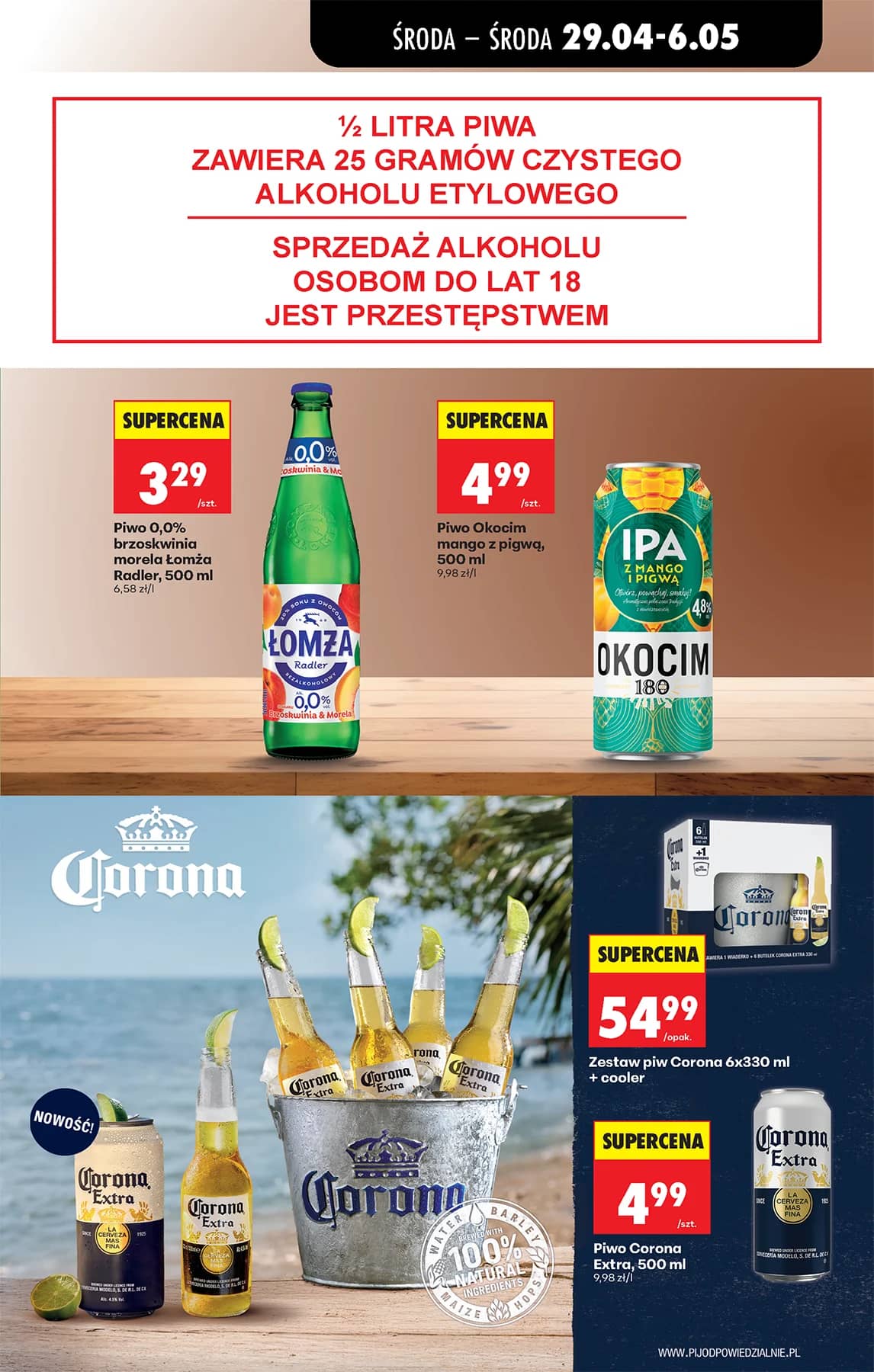 Biedronka - Codziennie niskie ceny P - oferta od 29.04 20 puslapis