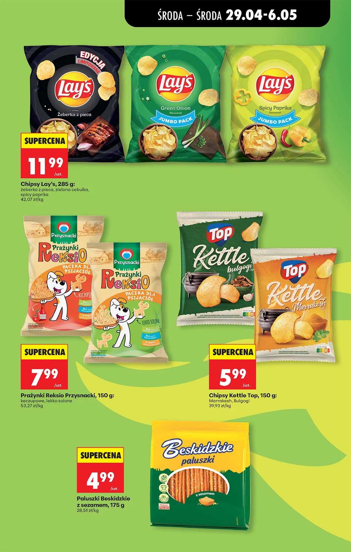 Biedronka - Codziennie niskie ceny P - oferta od 29.04 4 puslapis