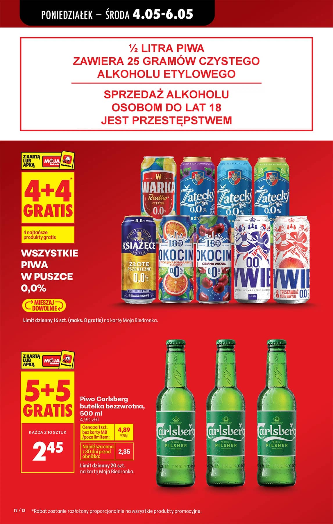 Biedronka - Codziennie niskie ceny P - oferta od 04.05 12 puslapis