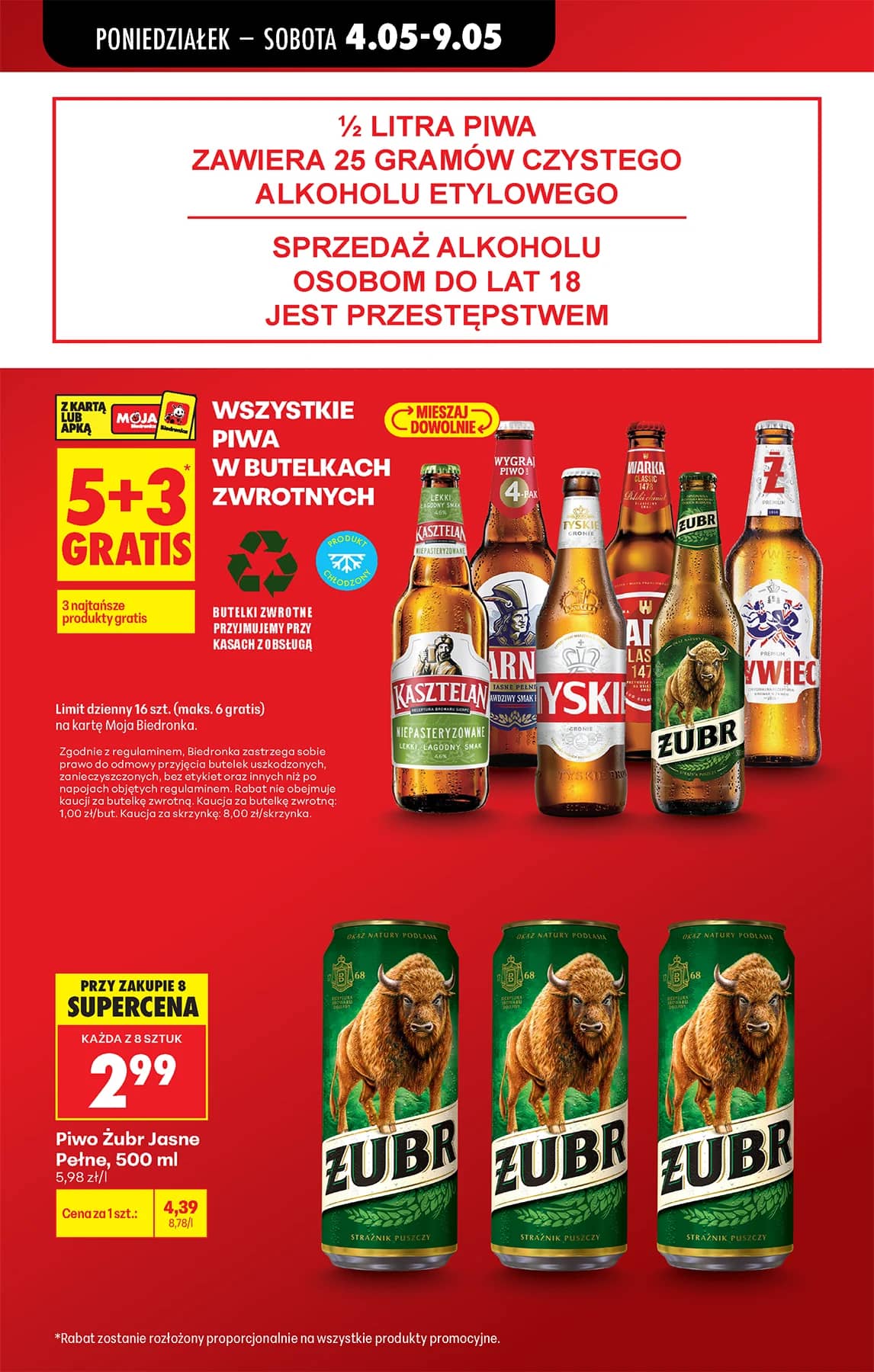 Biedronka - Codziennie niskie ceny P - oferta od 04.05 13 puslapis