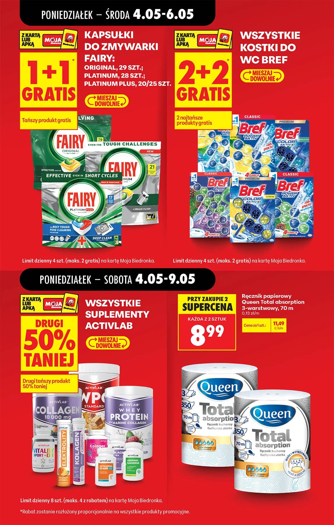 Biedronka - Codziennie niskie ceny P - oferta od 04.05 19 puslapis