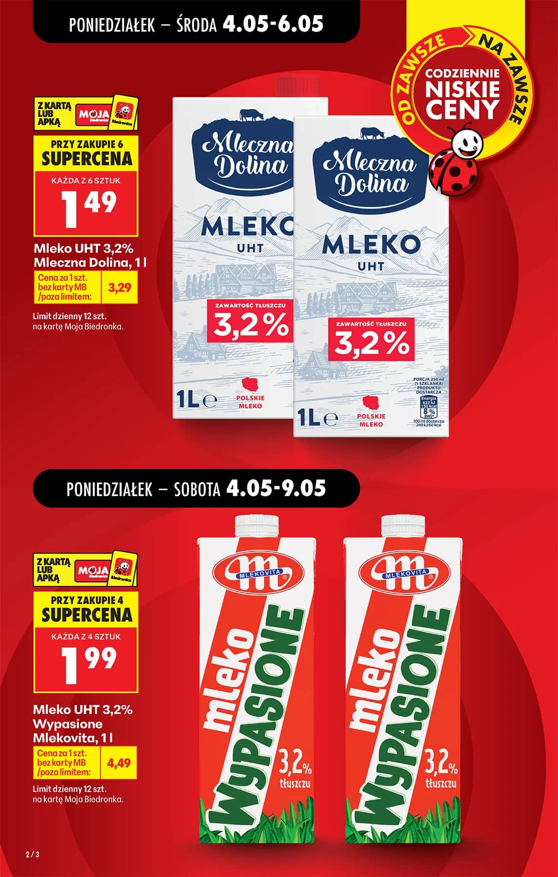 Biedronka - Codziennie niskie ceny P - oferta od 04.05 2 puslapis