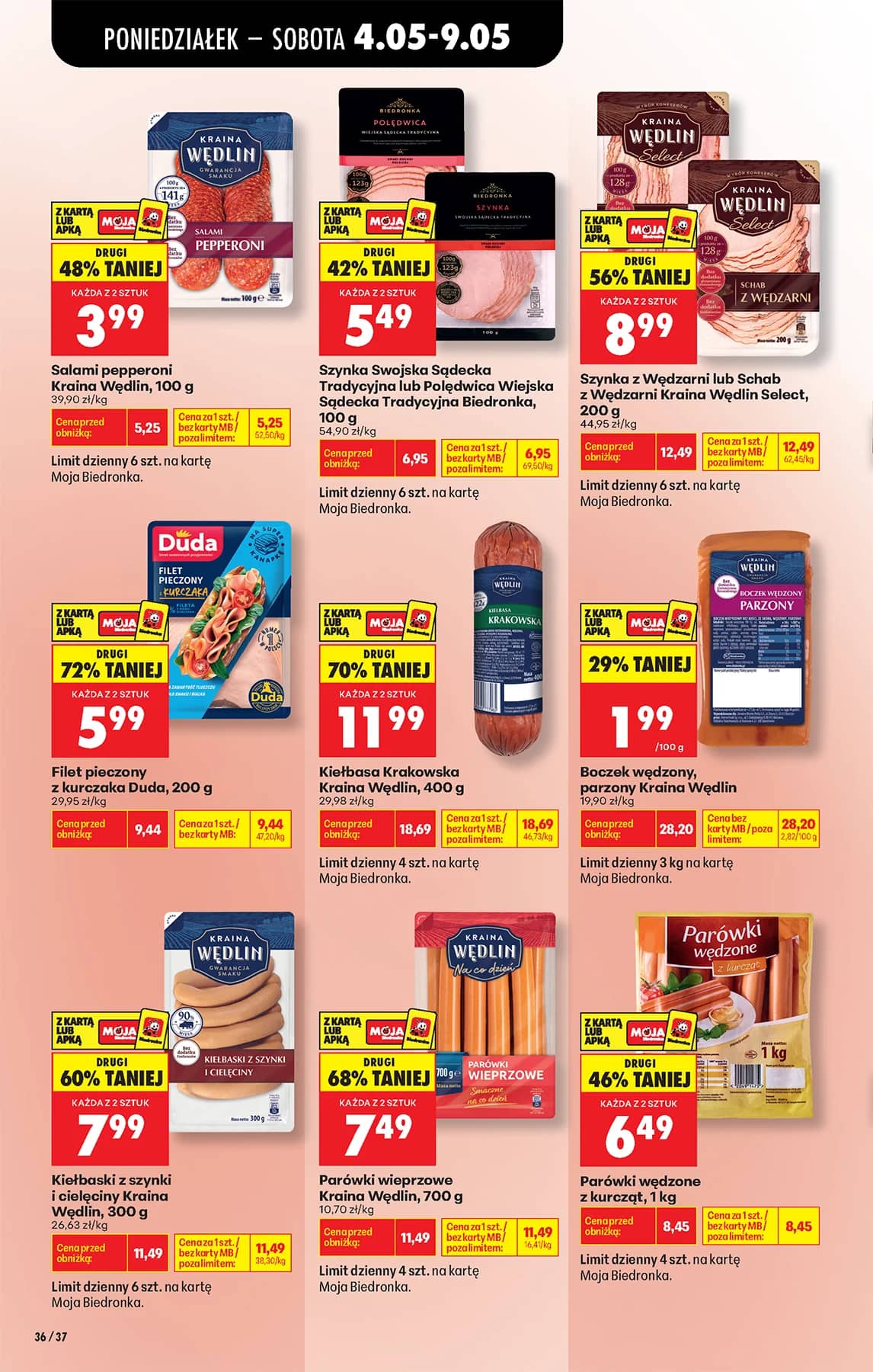 Biedronka - Codziennie niskie ceny P - oferta od 04.05 40 puslapis