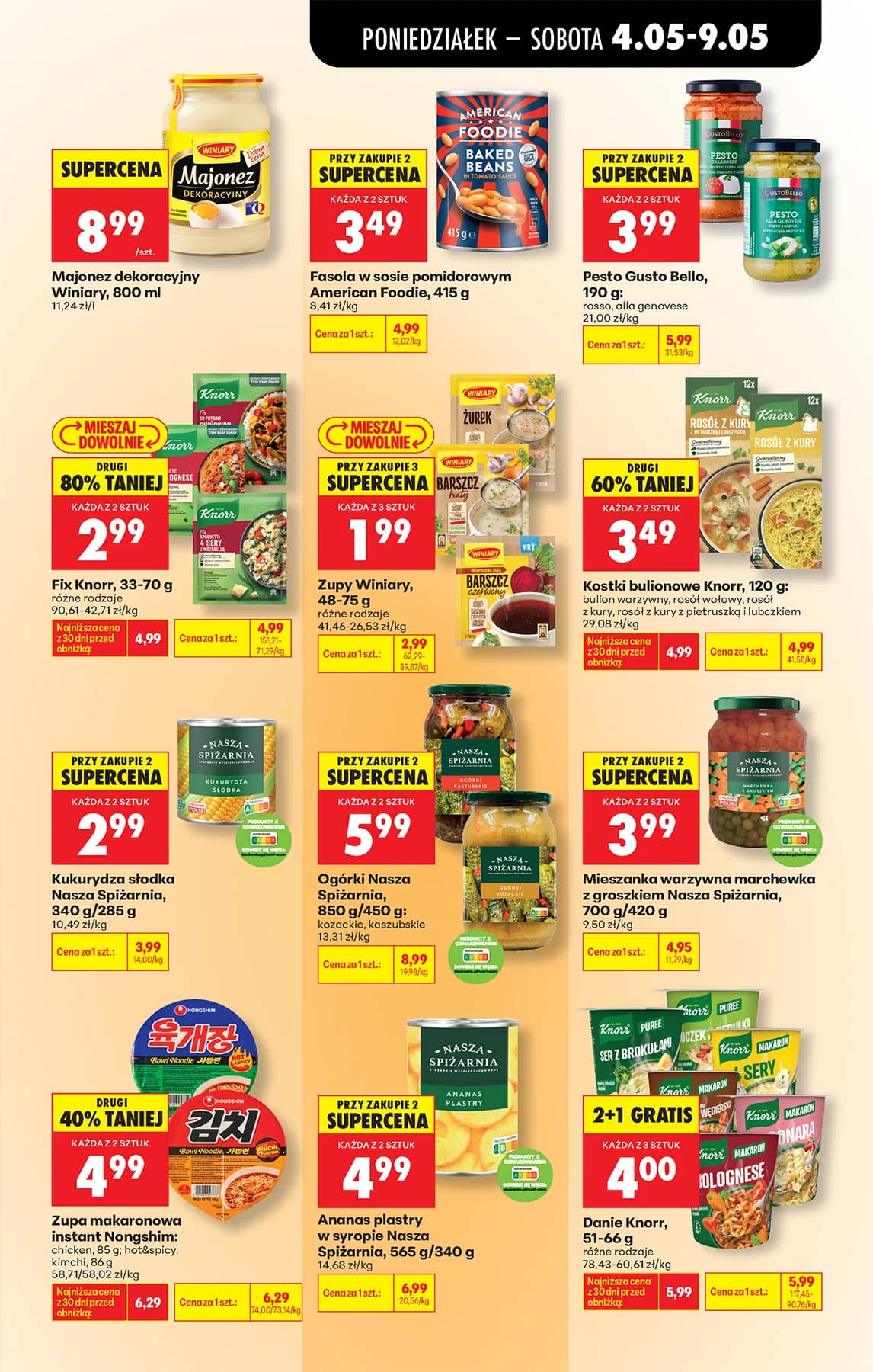 Biedronka - Codziennie niskie ceny P - oferta od 04.05 49 puslapis