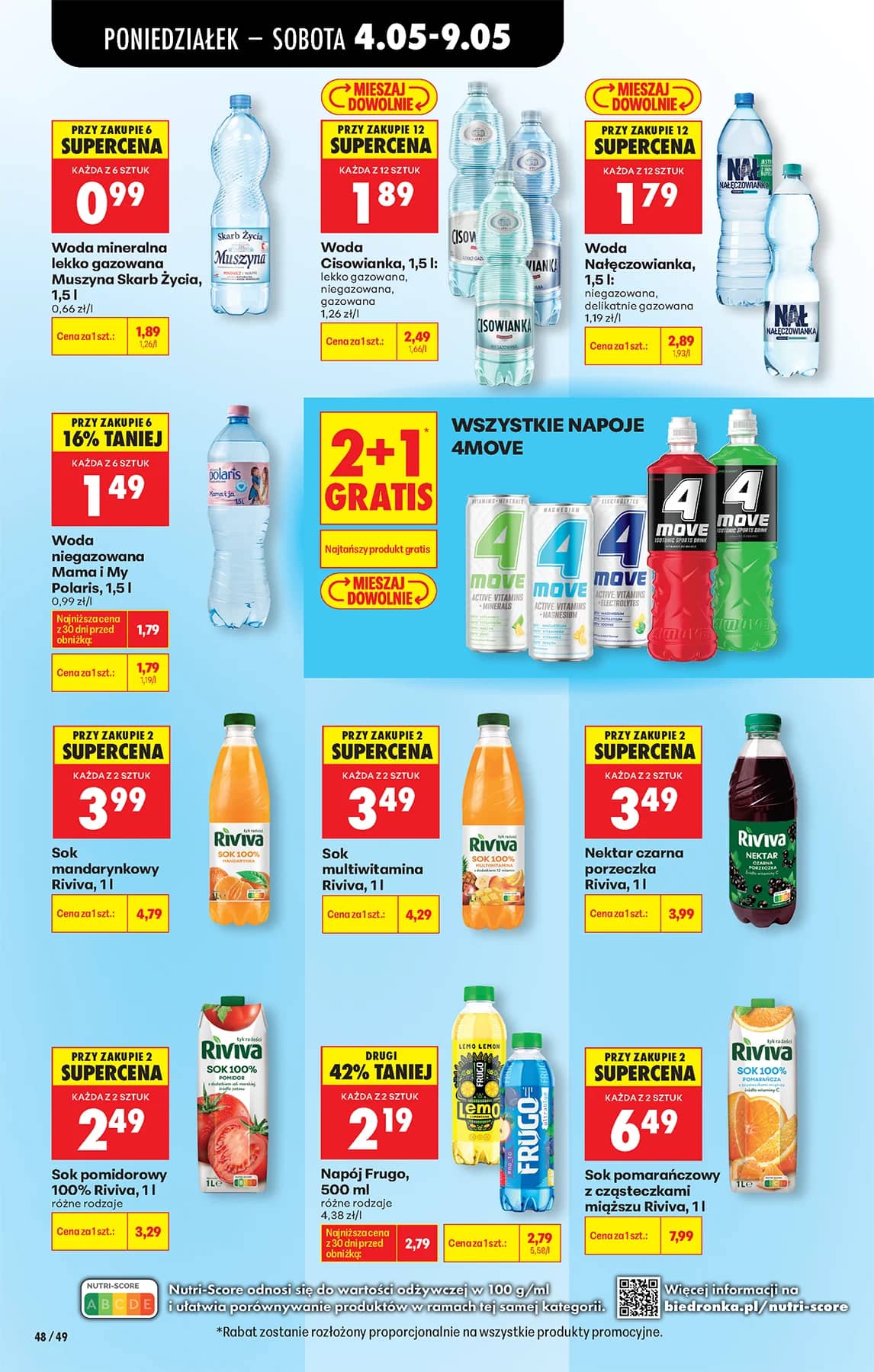 Biedronka - Codziennie niskie ceny P - oferta od 04.05 58 puslapis