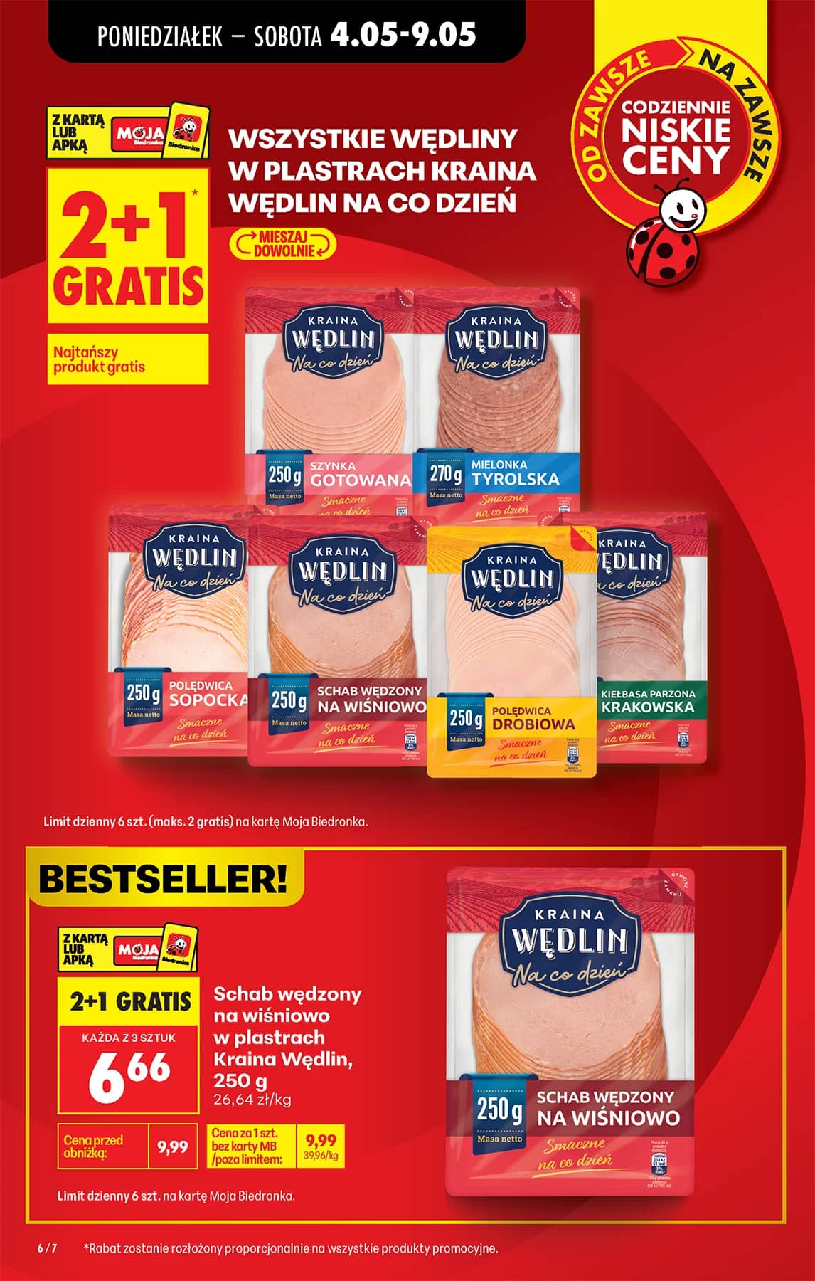 Biedronka - Codziennie niskie ceny P - oferta od 04.05 6 puslapis