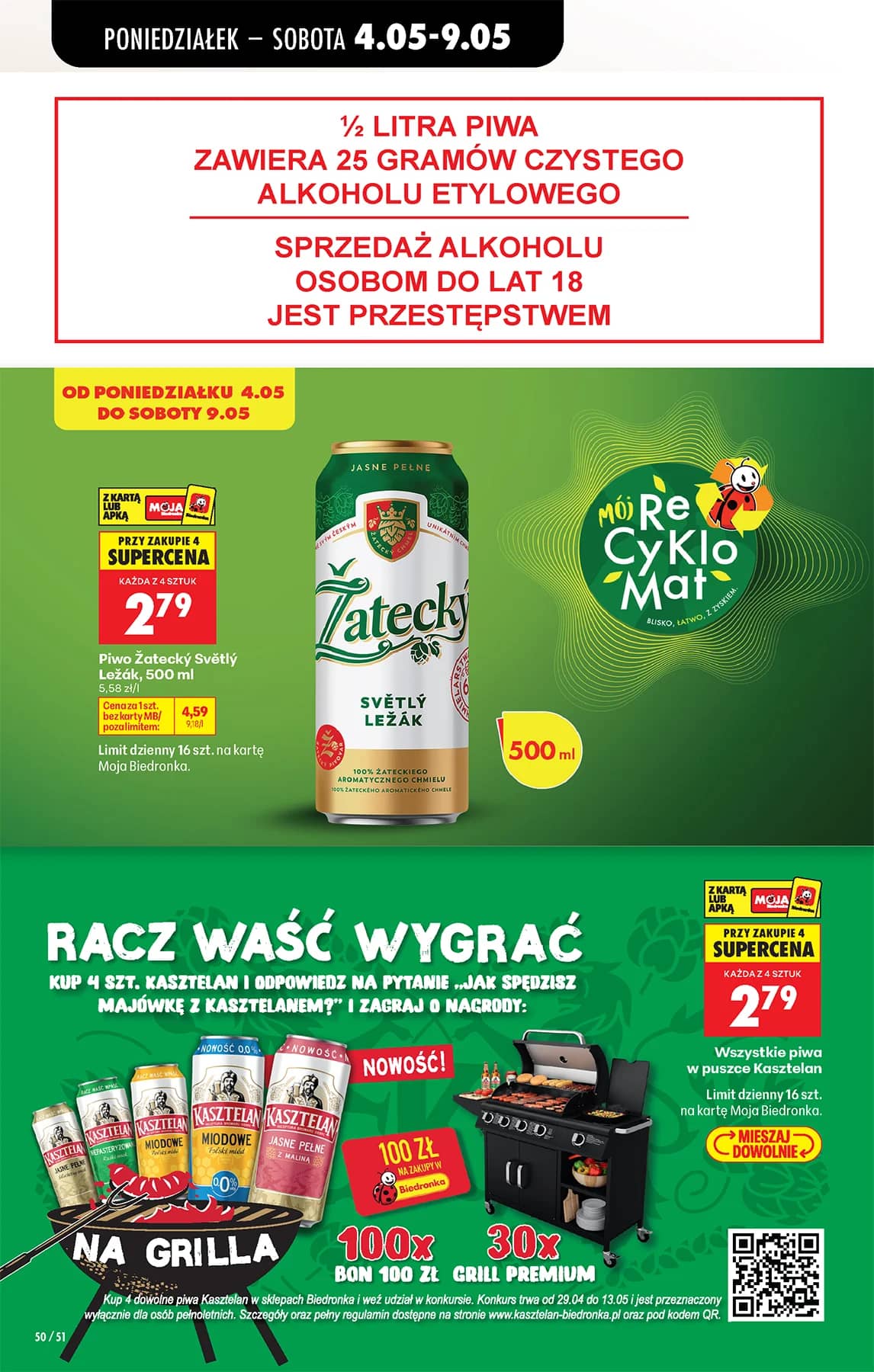 Biedronka - Codziennie niskie ceny P - oferta od 04.05 60 puslapis