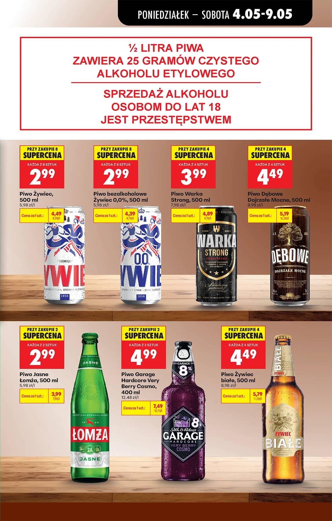 Biedronka - Codziennie niskie ceny P - oferta od 04.05 61 puslapis