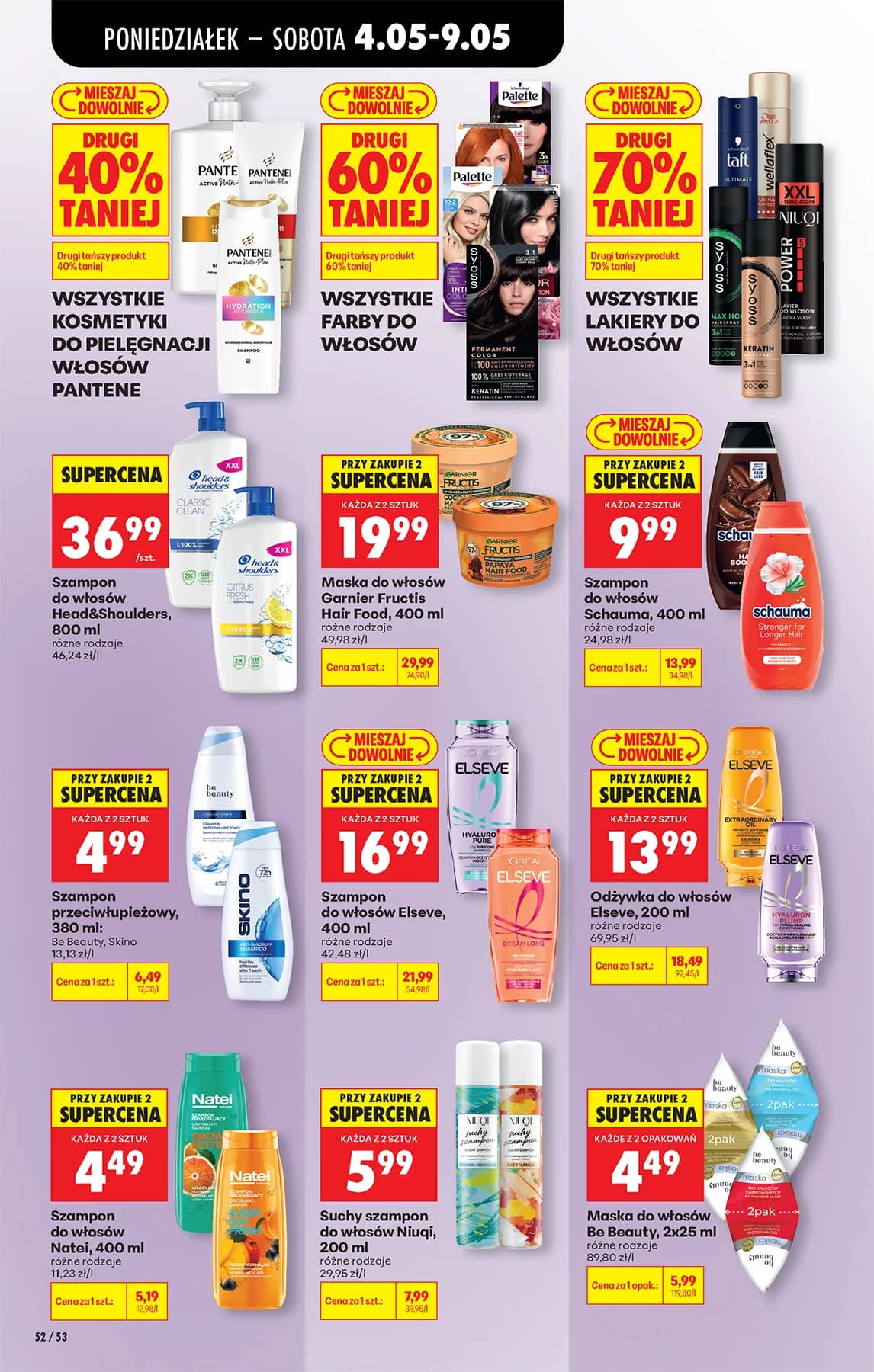 Biedronka - Codziennie niskie ceny P - oferta od 04.05 62 puslapis