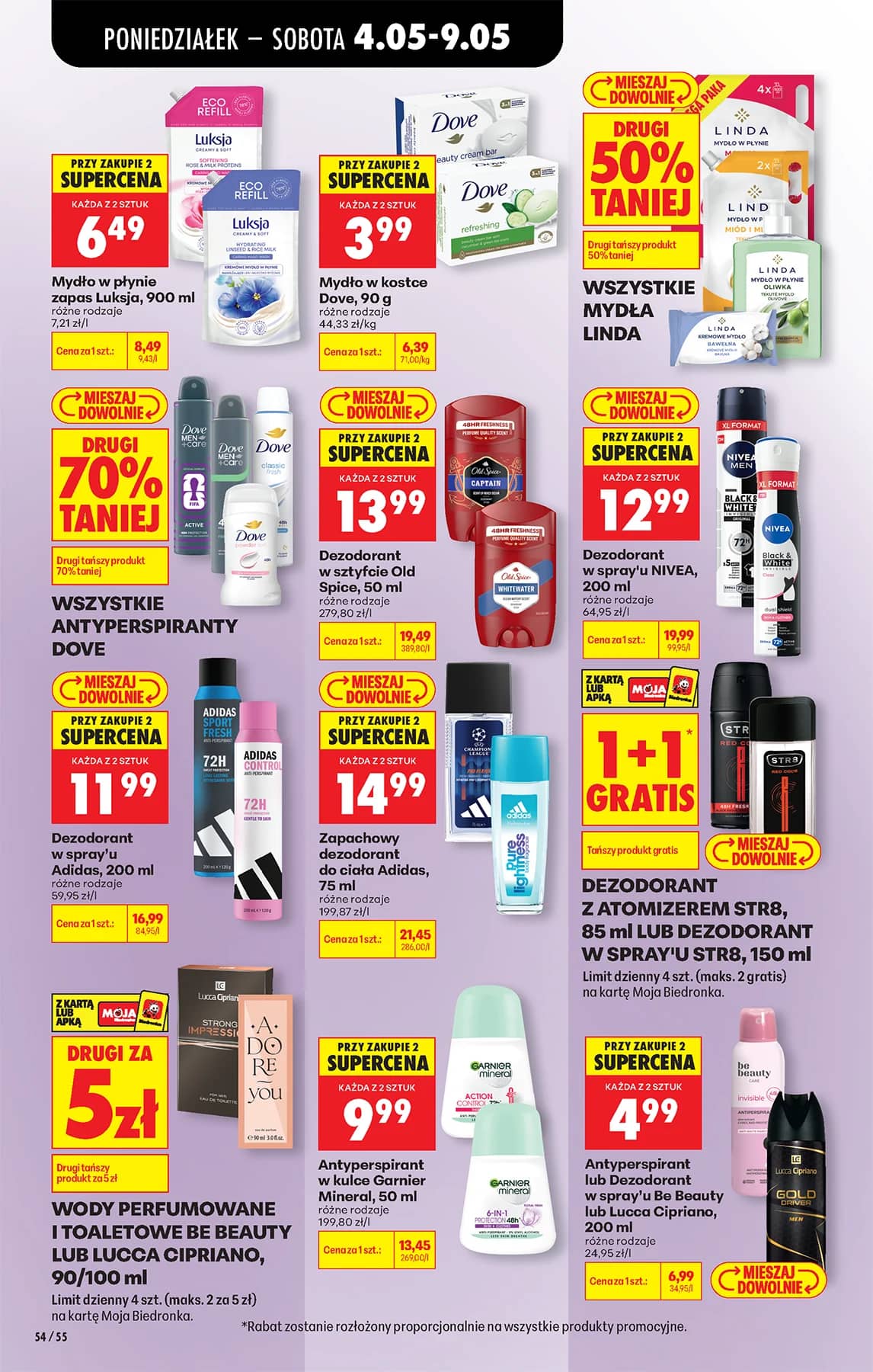 Biedronka - Codziennie niskie ceny P - oferta od 04.05 64 puslapis