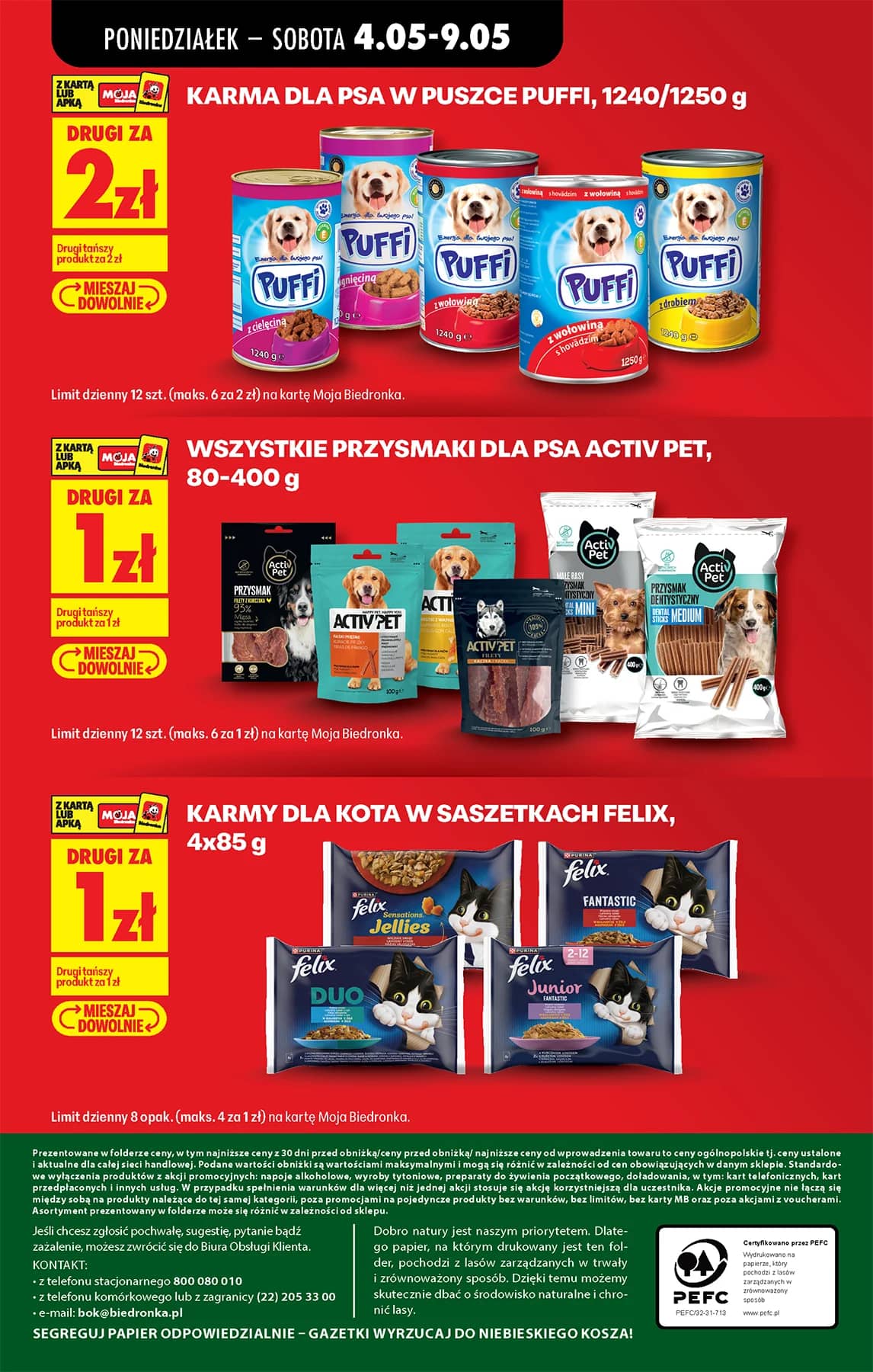 Biedronka - Codziennie niskie ceny P - oferta od 04.05 74 puslapis