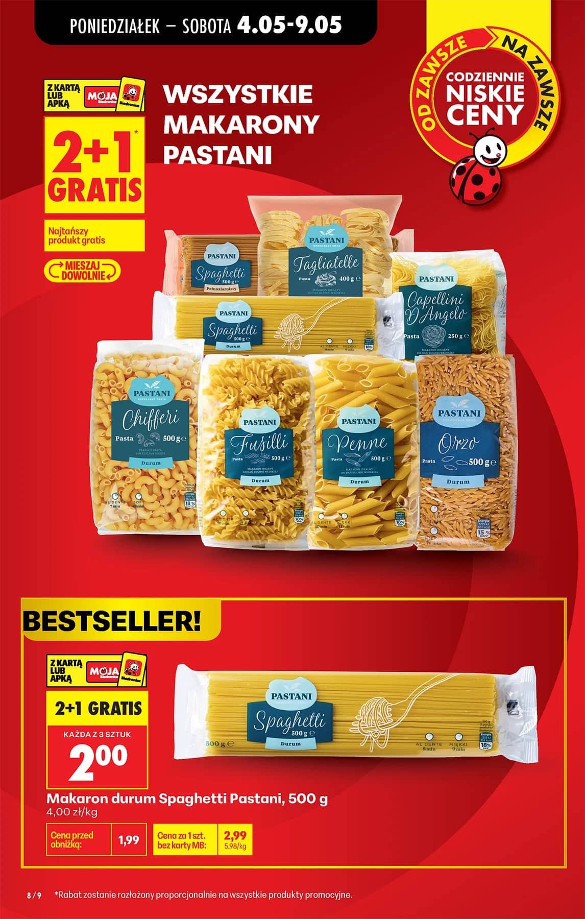 Biedronka - Codziennie niskie ceny P - oferta od 04.05 8 puslapis