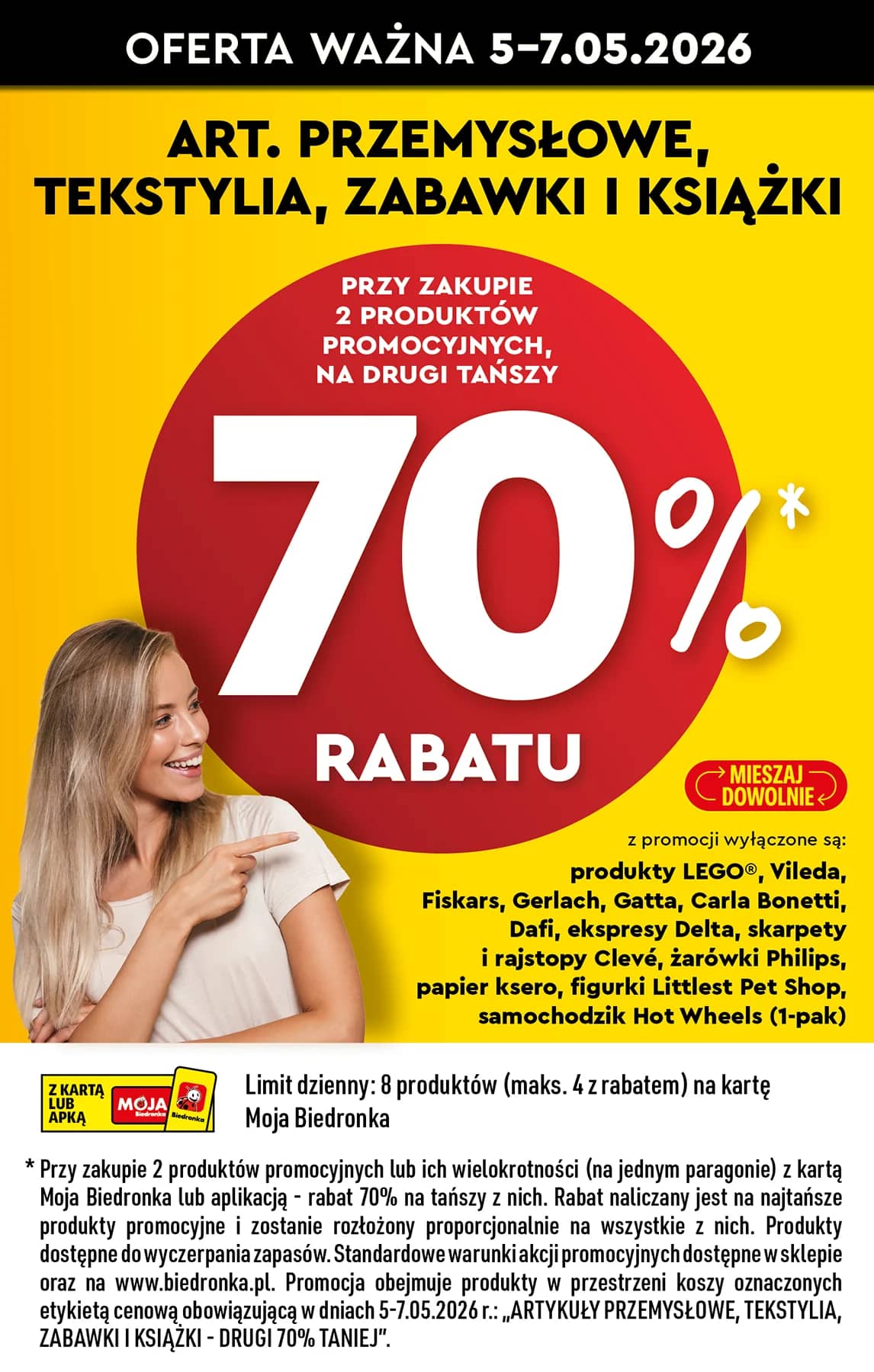Biedronka - Codziennie niskie ceny P - oferta od 04.05 80 puslapis