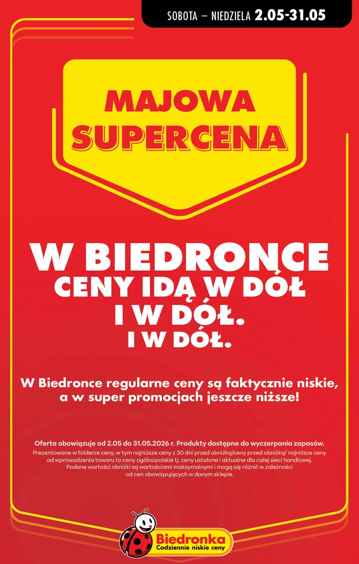 Biedronka - Majowa supercena - od 02.05 21 puslapis