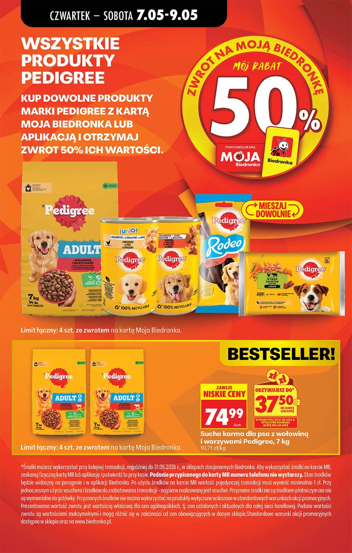 Biedronka - Codziennie niskie ceny P - oferta od 7.05 22 puslapis