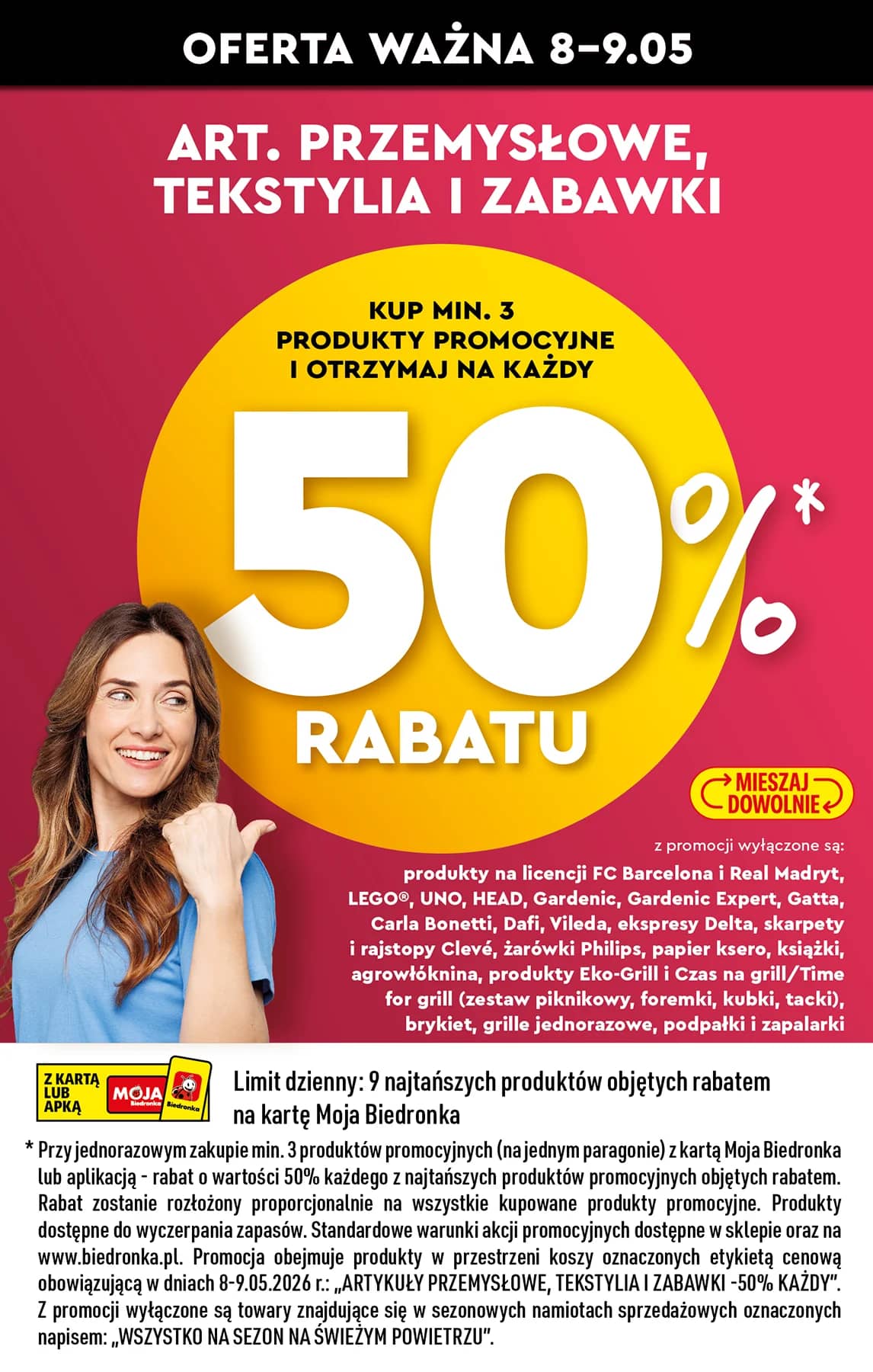 Biedronka - Codziennie niskie ceny P - oferta od 7.05 3 puslapis