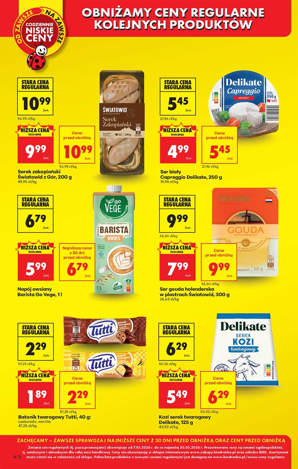 Biedronka - Codziennie niskie ceny P - oferta od 7.05 6 puslapis