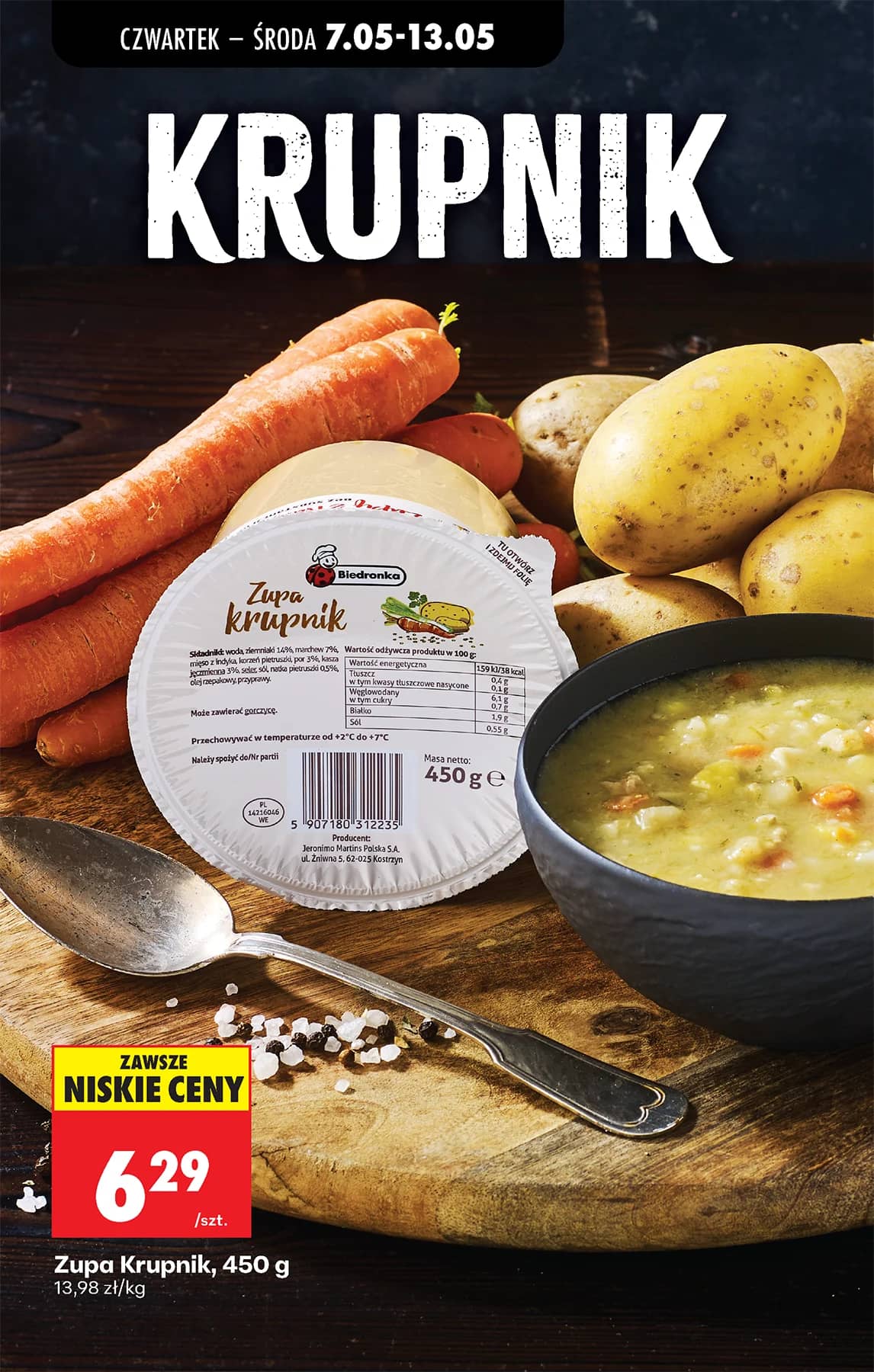 Biedronka - Codziennie niskie ceny P - oferta od 7.05 69 puslapis