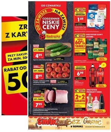 Biedronka - Codziennie niskie ceny P - oferta od 7.05 2026-05-07 – 2026-05-30