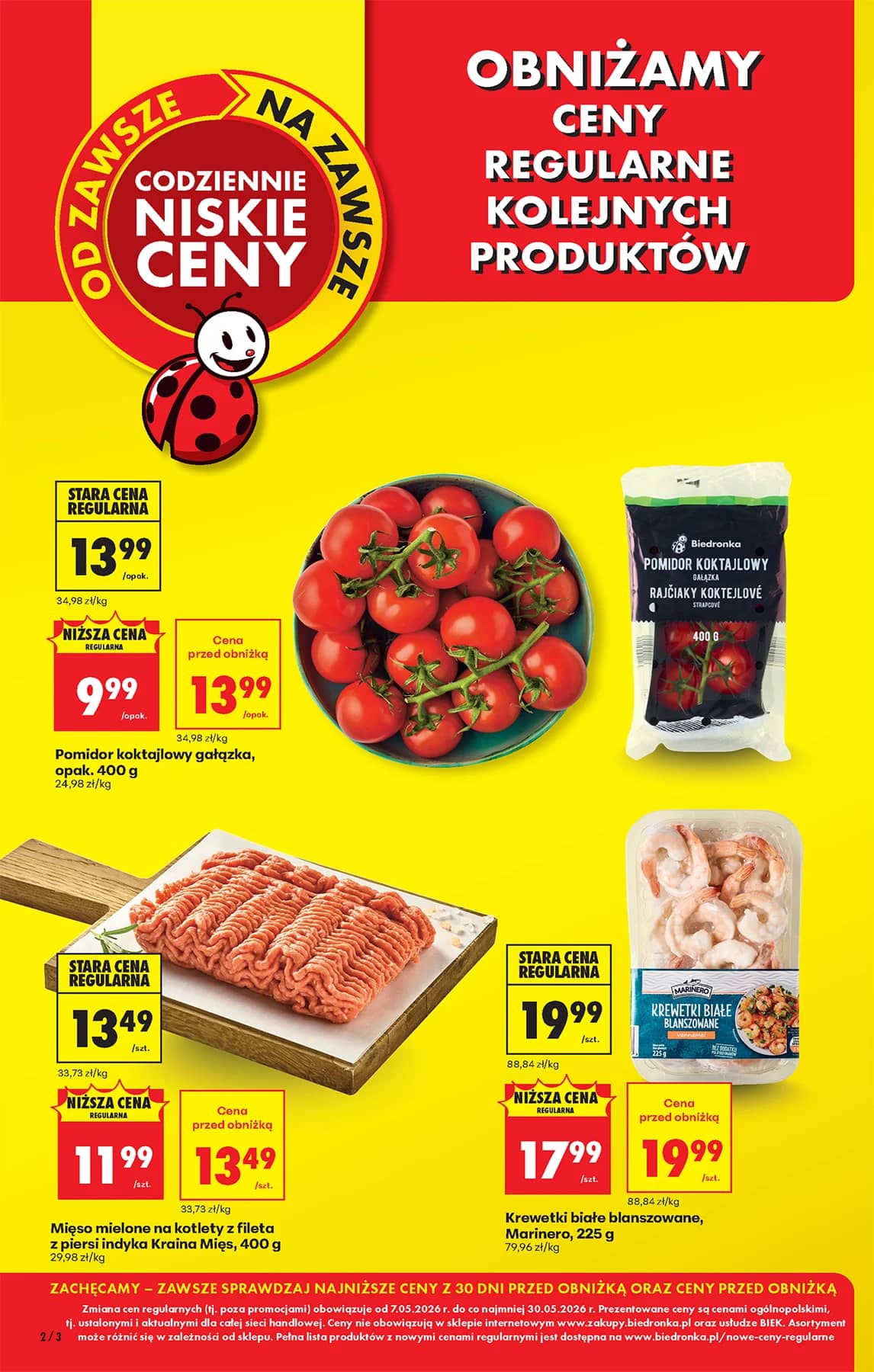 Biedronka - Codziennie niskie ceny P - oferta od 7.05 2 puslapis