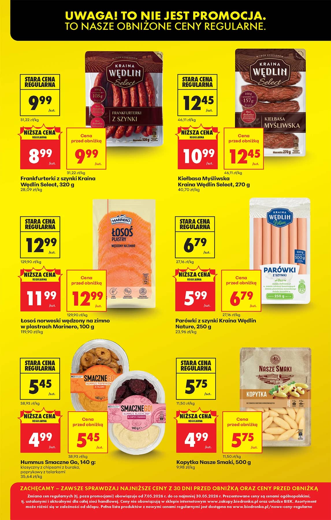 Biedronka - Codziennie niskie ceny P - oferta od 7.05 3 puslapis