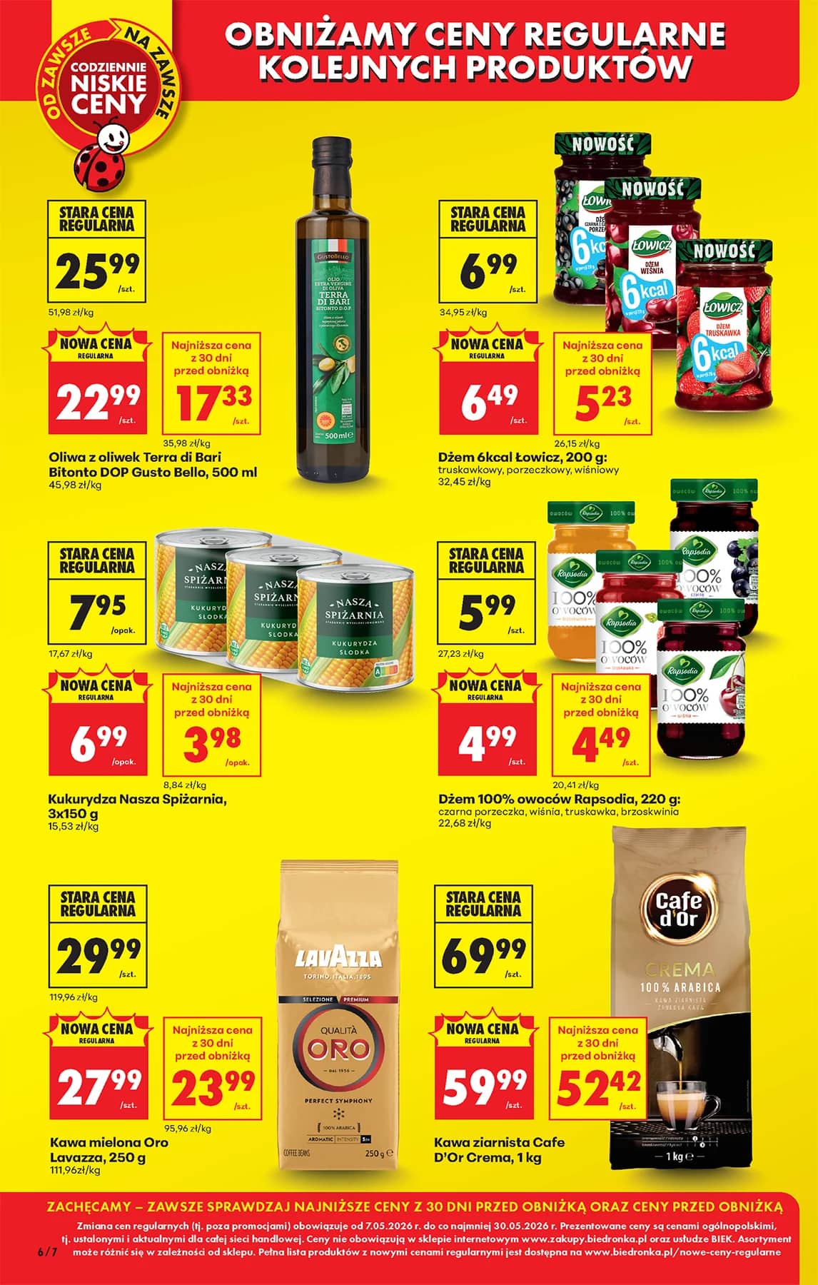 Biedronka - Codziennie niskie ceny P - oferta od 7.05 6 puslapis