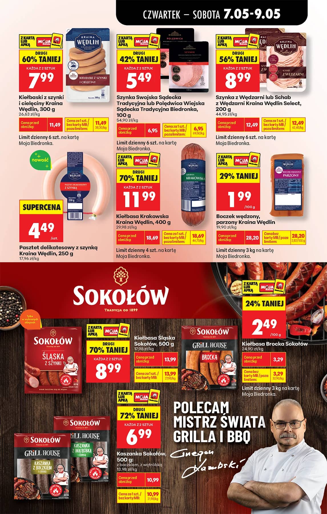 Biedronka - Codziennie niskie ceny P - oferta od 7.05 61 puslapis