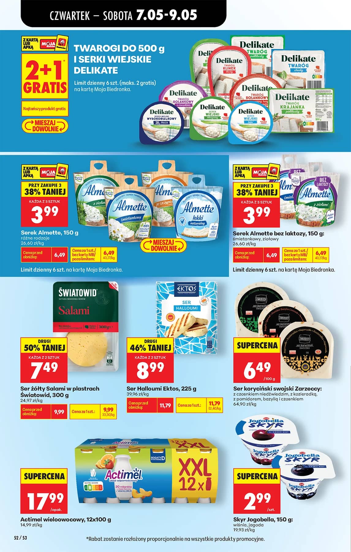 Biedronka - Codziennie niskie ceny P - oferta od 7.05 62 puslapis