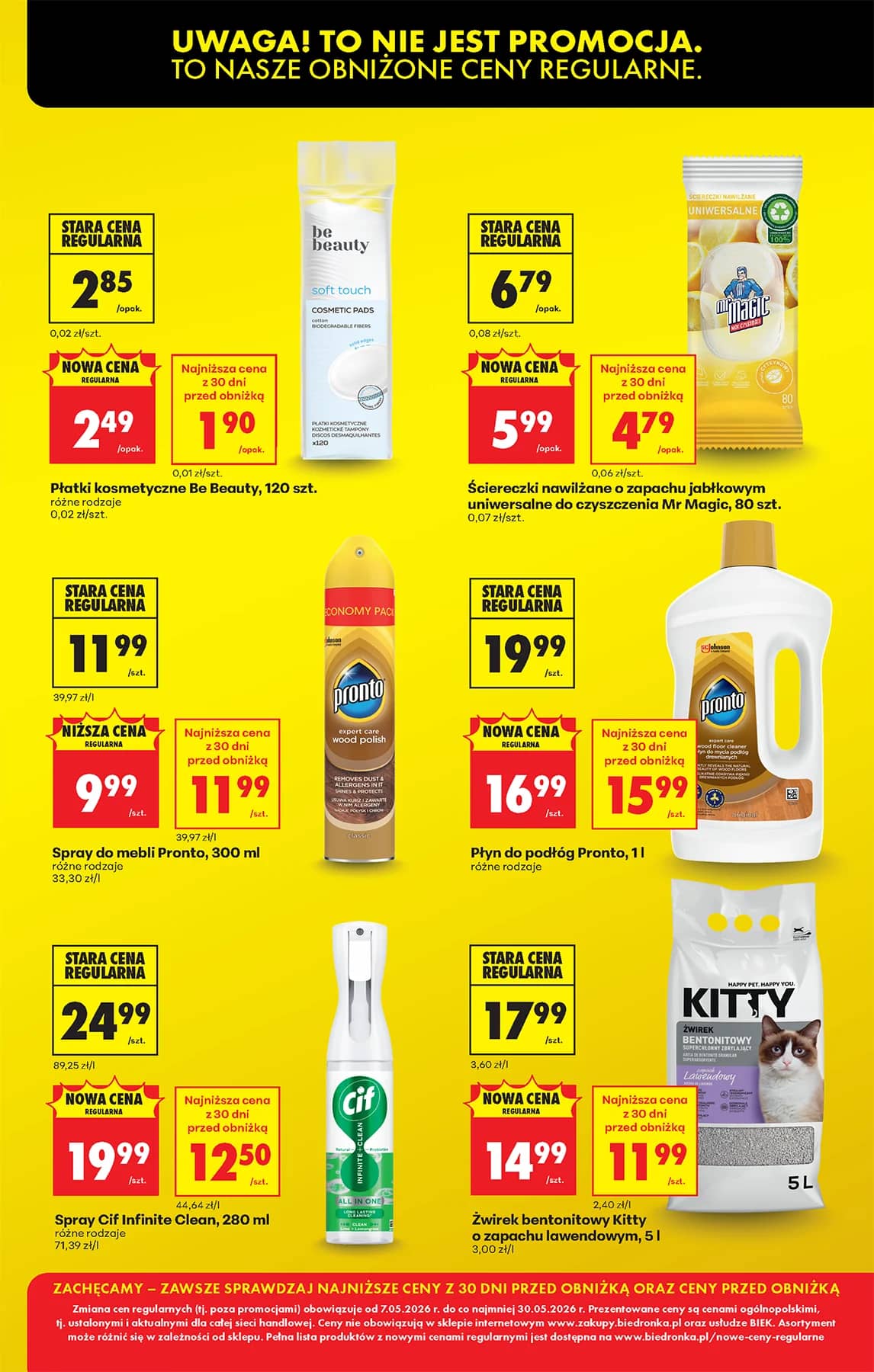 Biedronka - Codziennie niskie ceny P - oferta od 7.05 7 puslapis