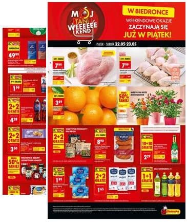 Biedronka - Tani weekend od 22.05 2026-05-22 – 2026-05-23