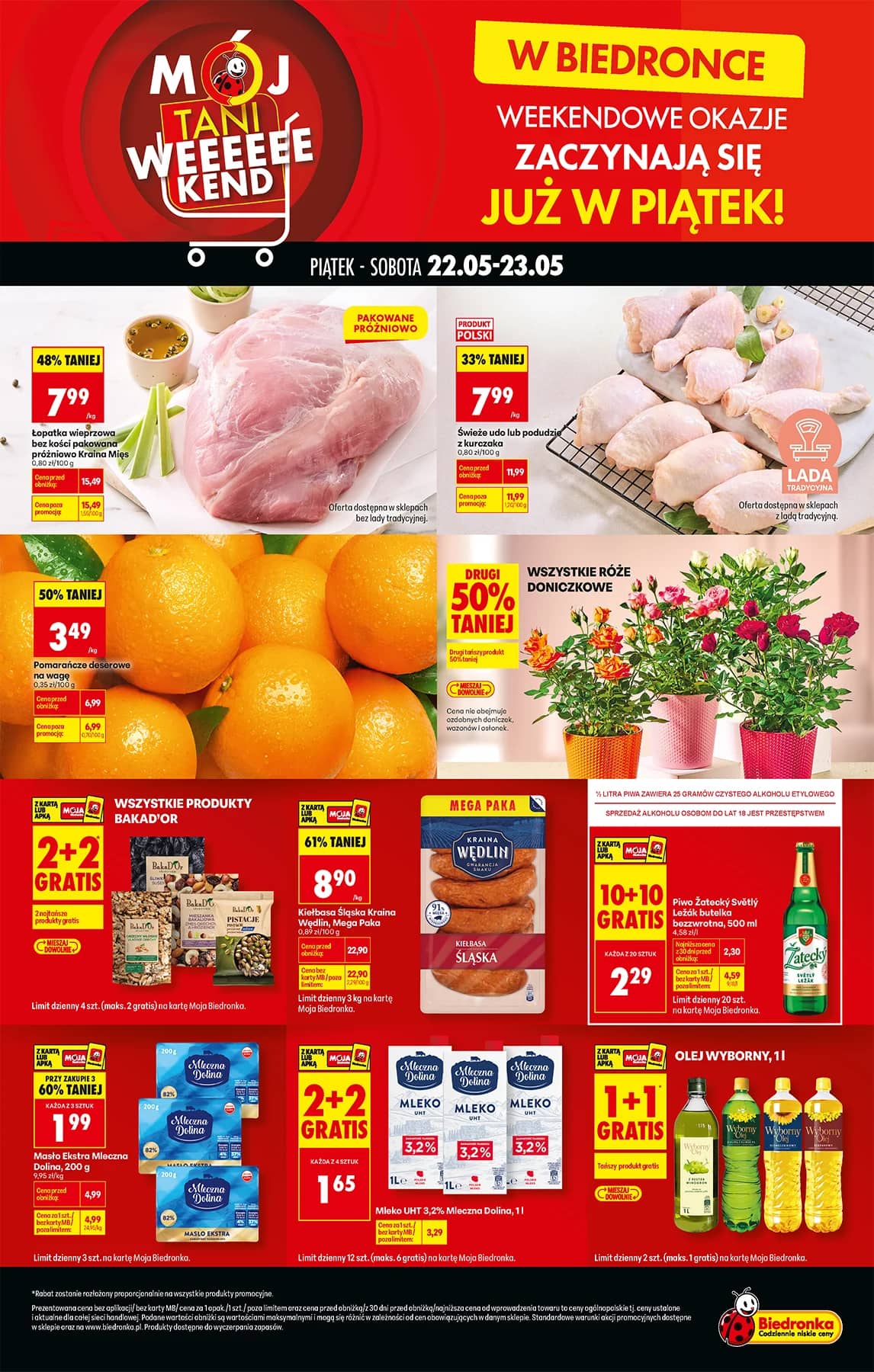 Biedronka - Tani weekend od 22.05 1 puslapis