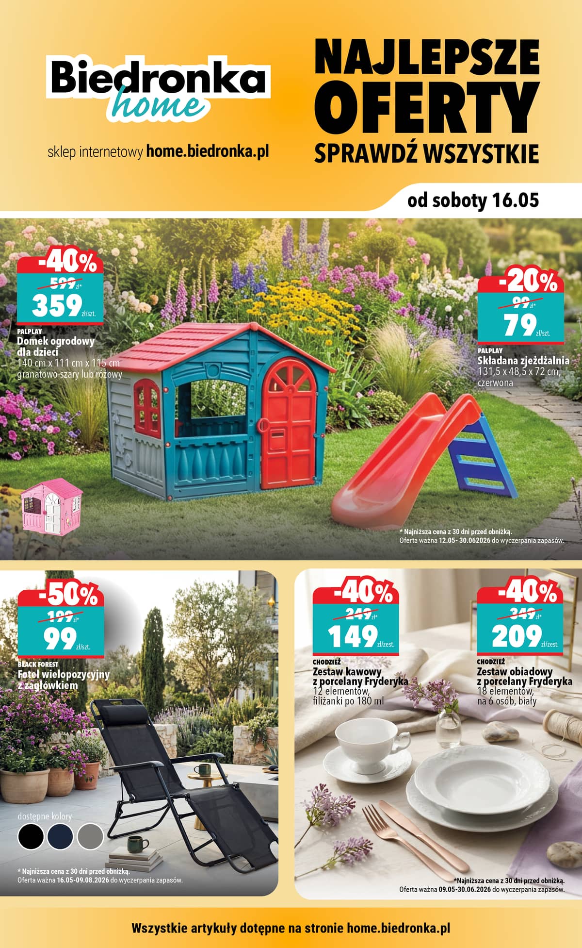 Biedronka - Biedronka Home - oferta od 16.05 1 puslapis