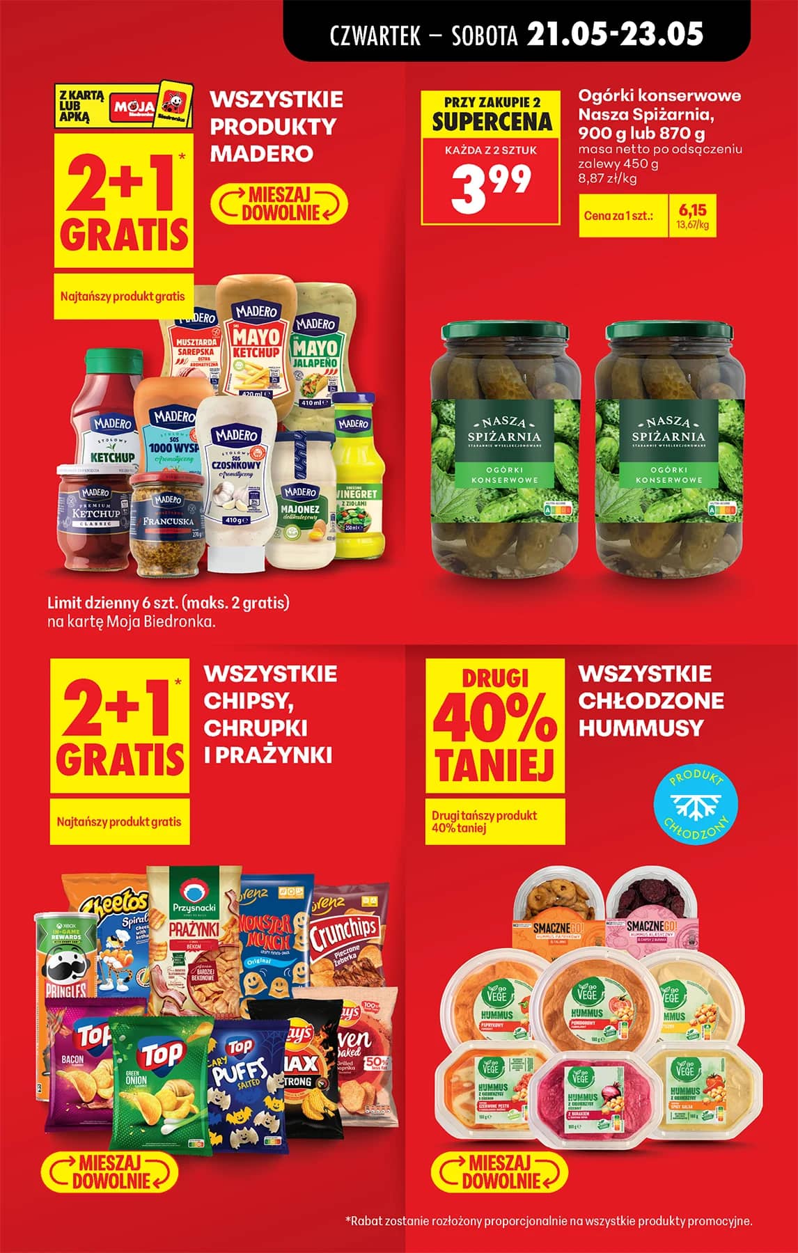 Biedronka - Codziennie niskie ceny P - oferta od 21.05 13 puslapis