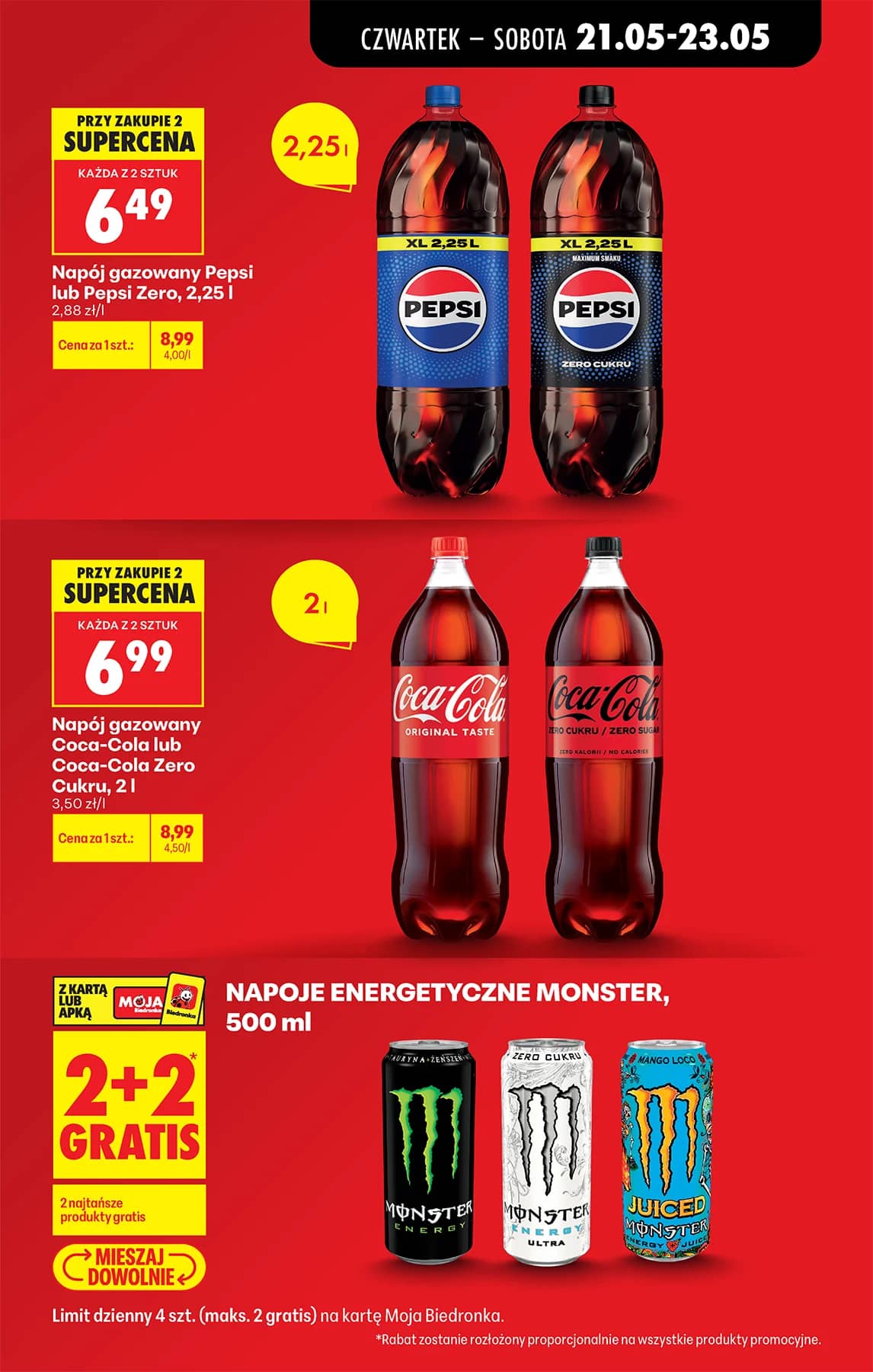 Biedronka - Codziennie niskie ceny P - oferta od 21.05 15 puslapis