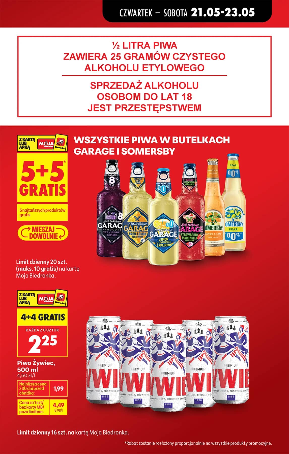 Biedronka - Codziennie niskie ceny P - oferta od 21.05 17 puslapis